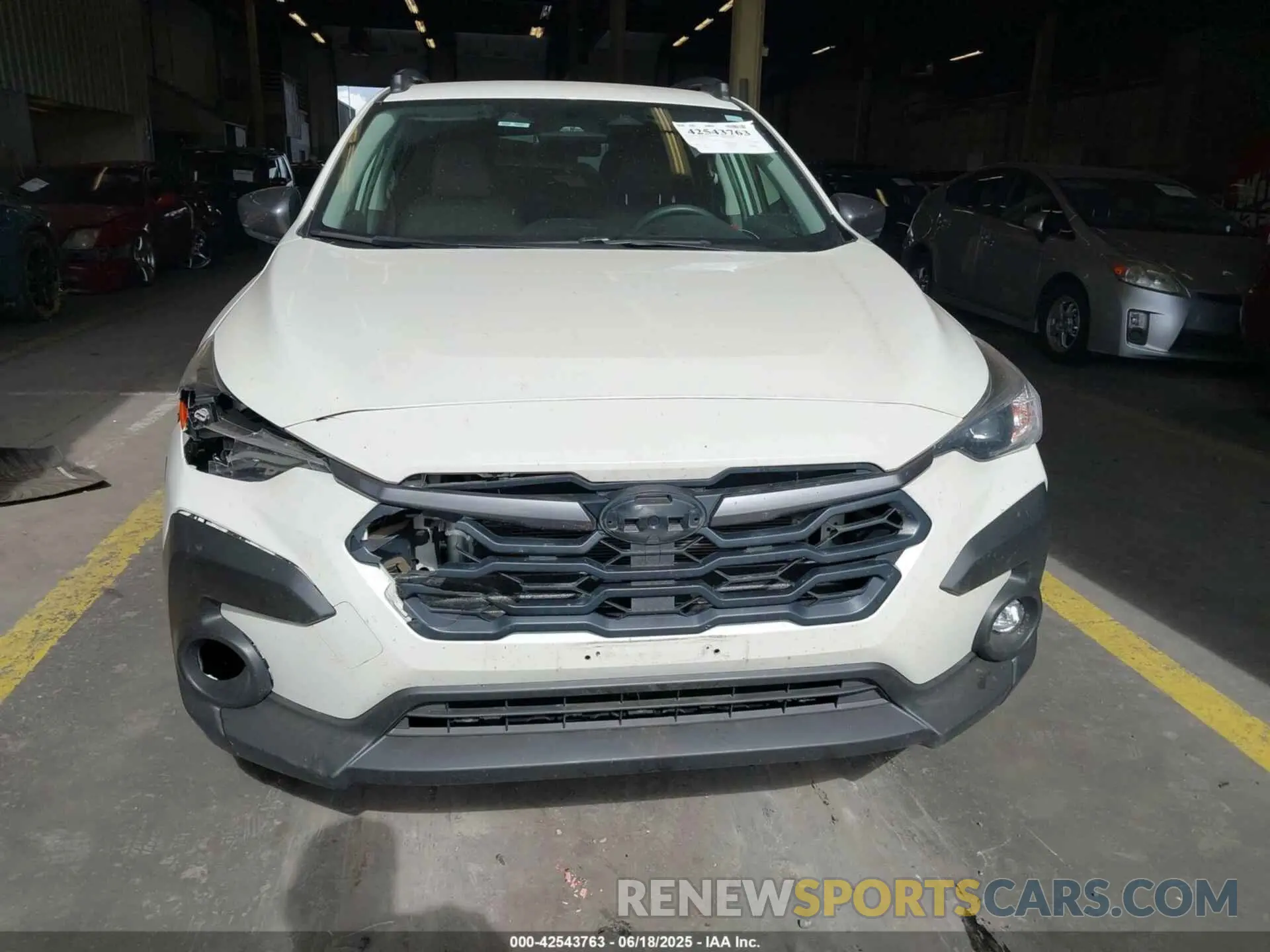 6 Photograph of a damaged car JF2GUADCXR8393292 SUBARU CROSSTREK 2024