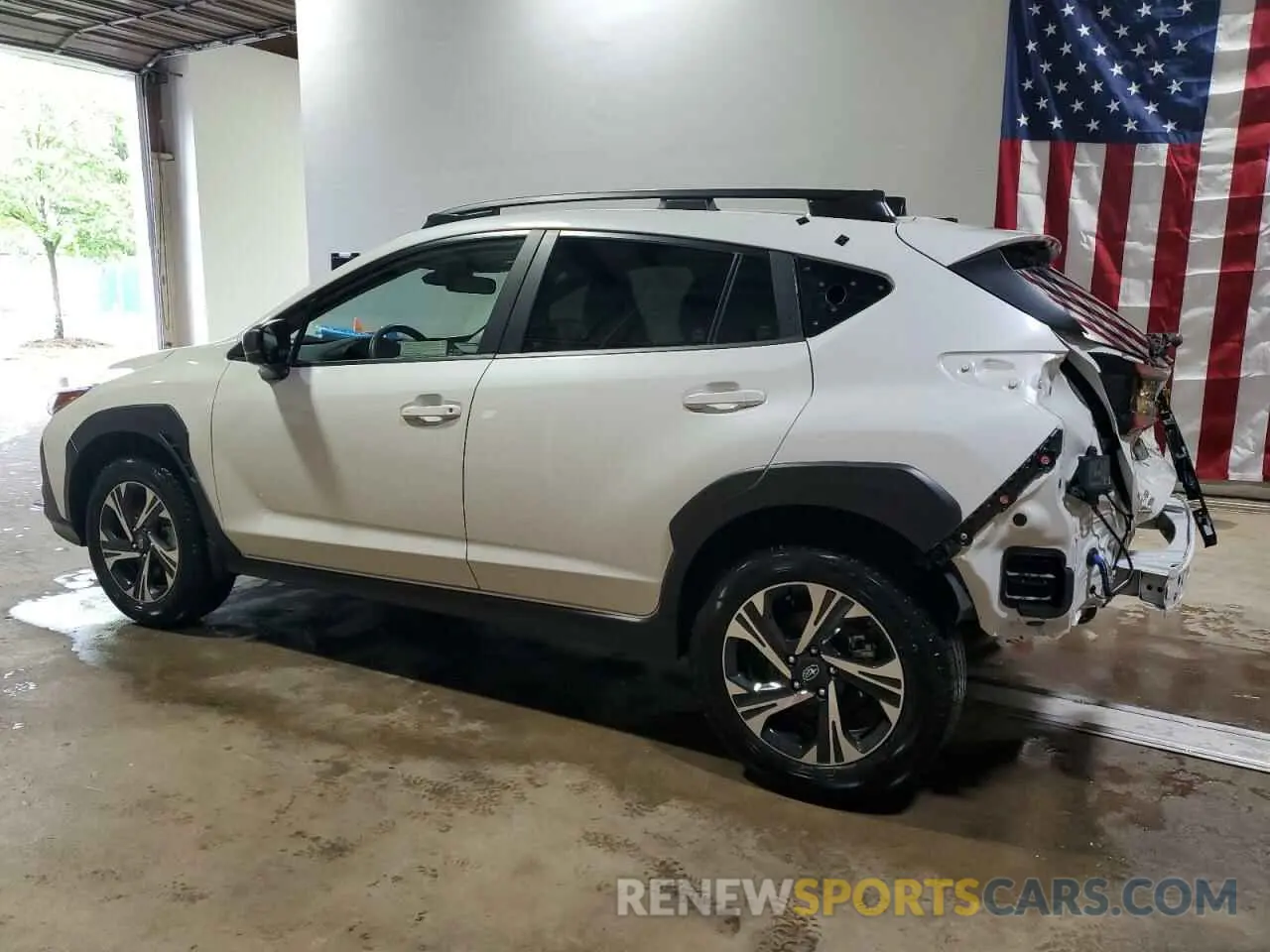 2 Photograph of a damaged car JF2GUADCXR8910025 SUBARU CROSSTREK 2024