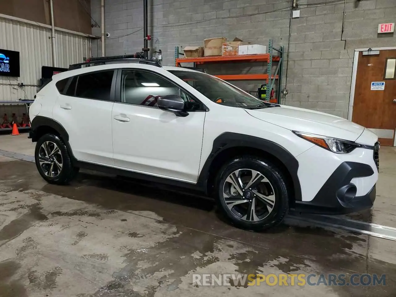 4 Photograph of a damaged car JF2GUADCXR8910025 SUBARU CROSSTREK 2024
