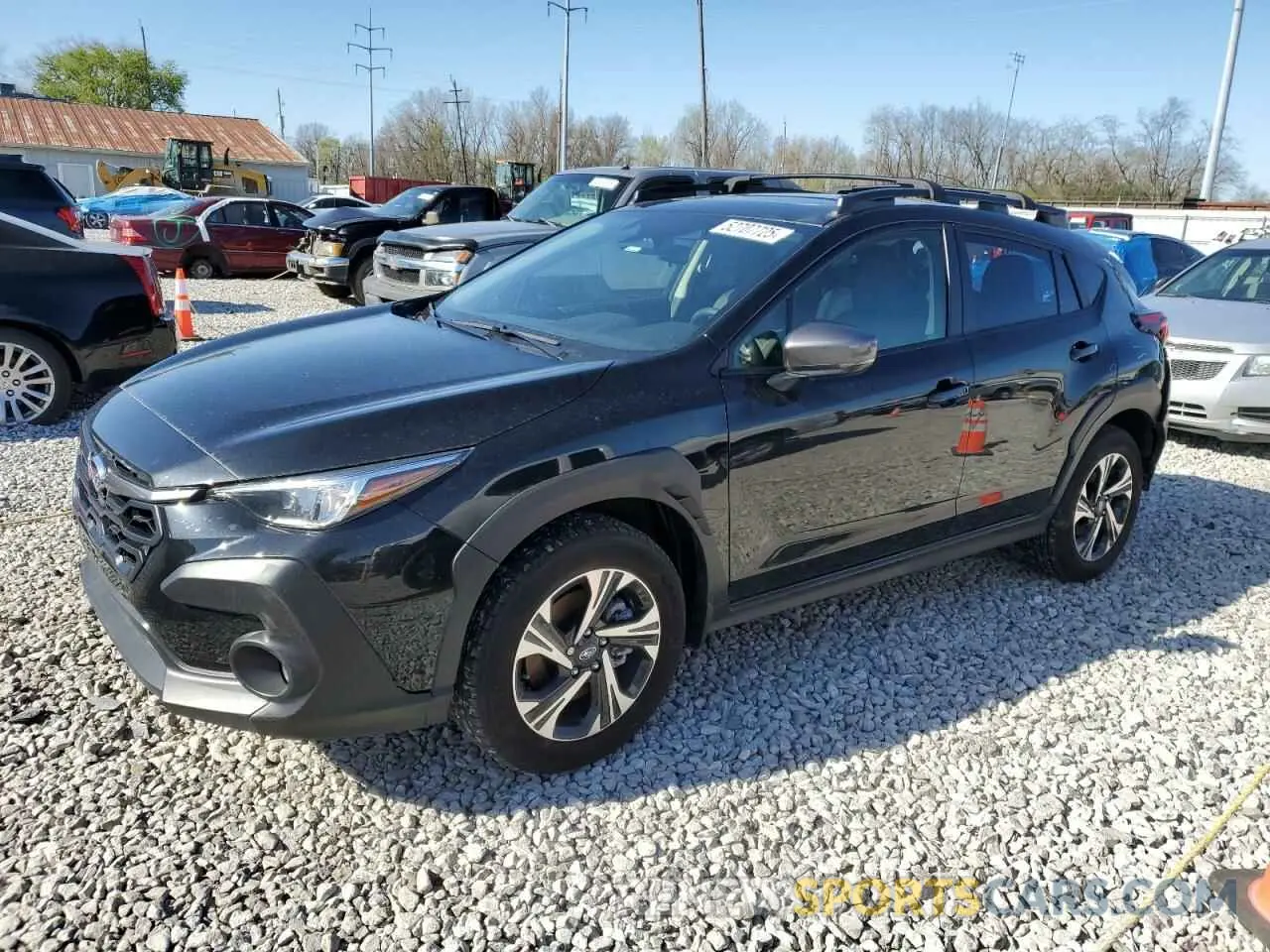 1 Photograph of a damaged car JF2GUADCXRH230853 SUBARU CROSSTREK 2024