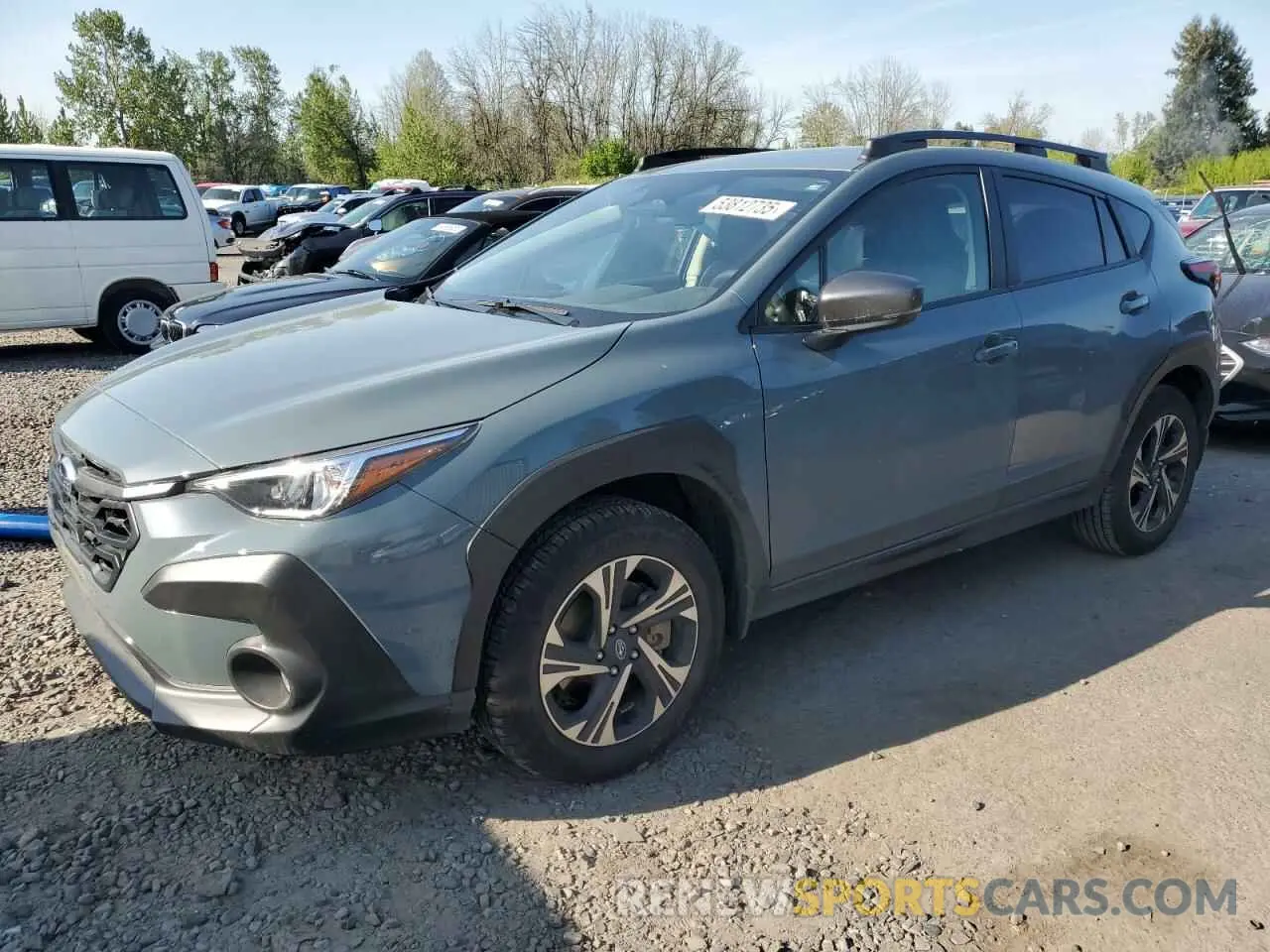 1 Photograph of a damaged car JF2GUADCXRH289370 SUBARU CROSSTREK 2024