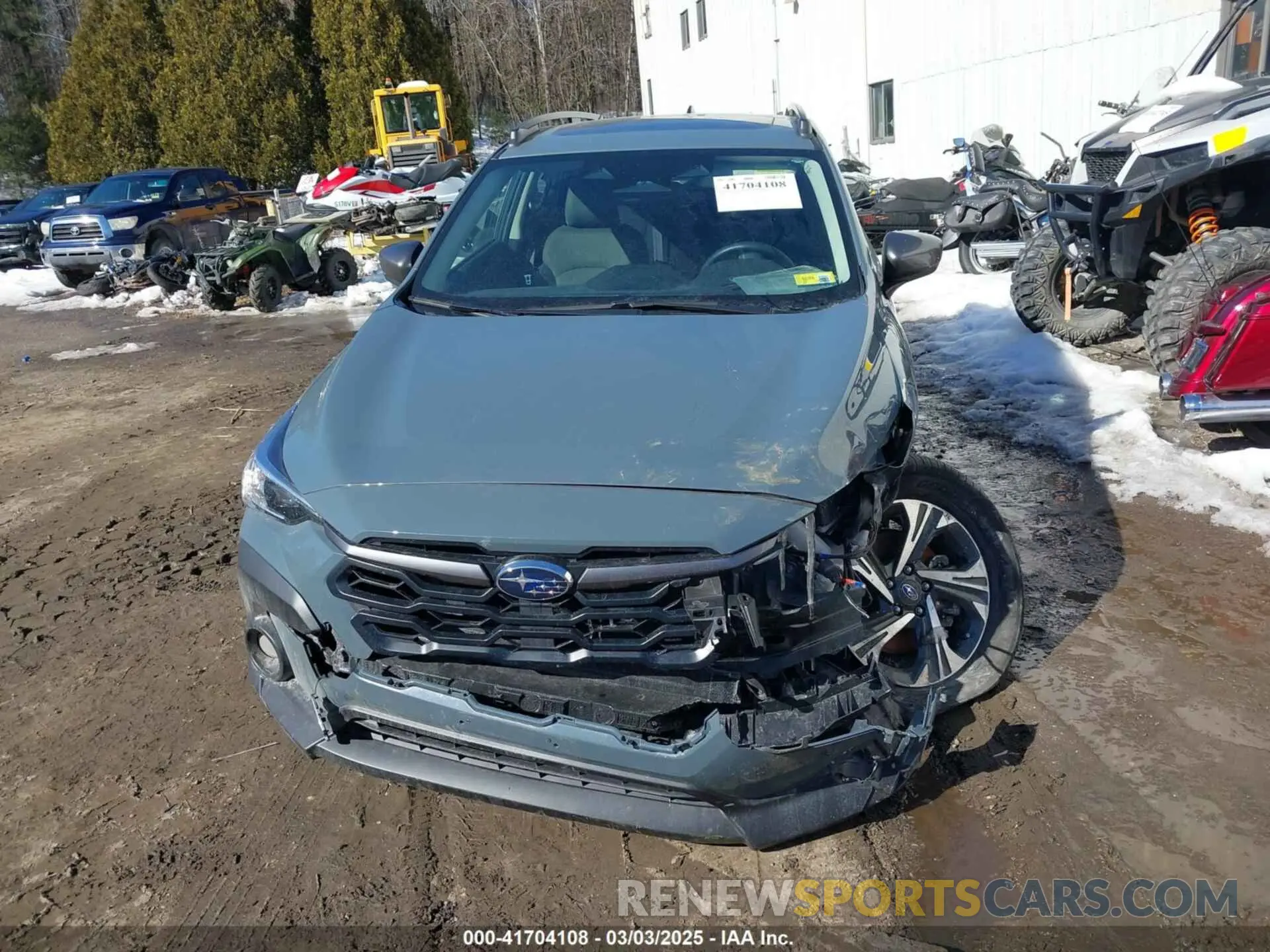 12 Photograph of a damaged car JF2GUADCXRH339314 SUBARU CROSSTREK 2024