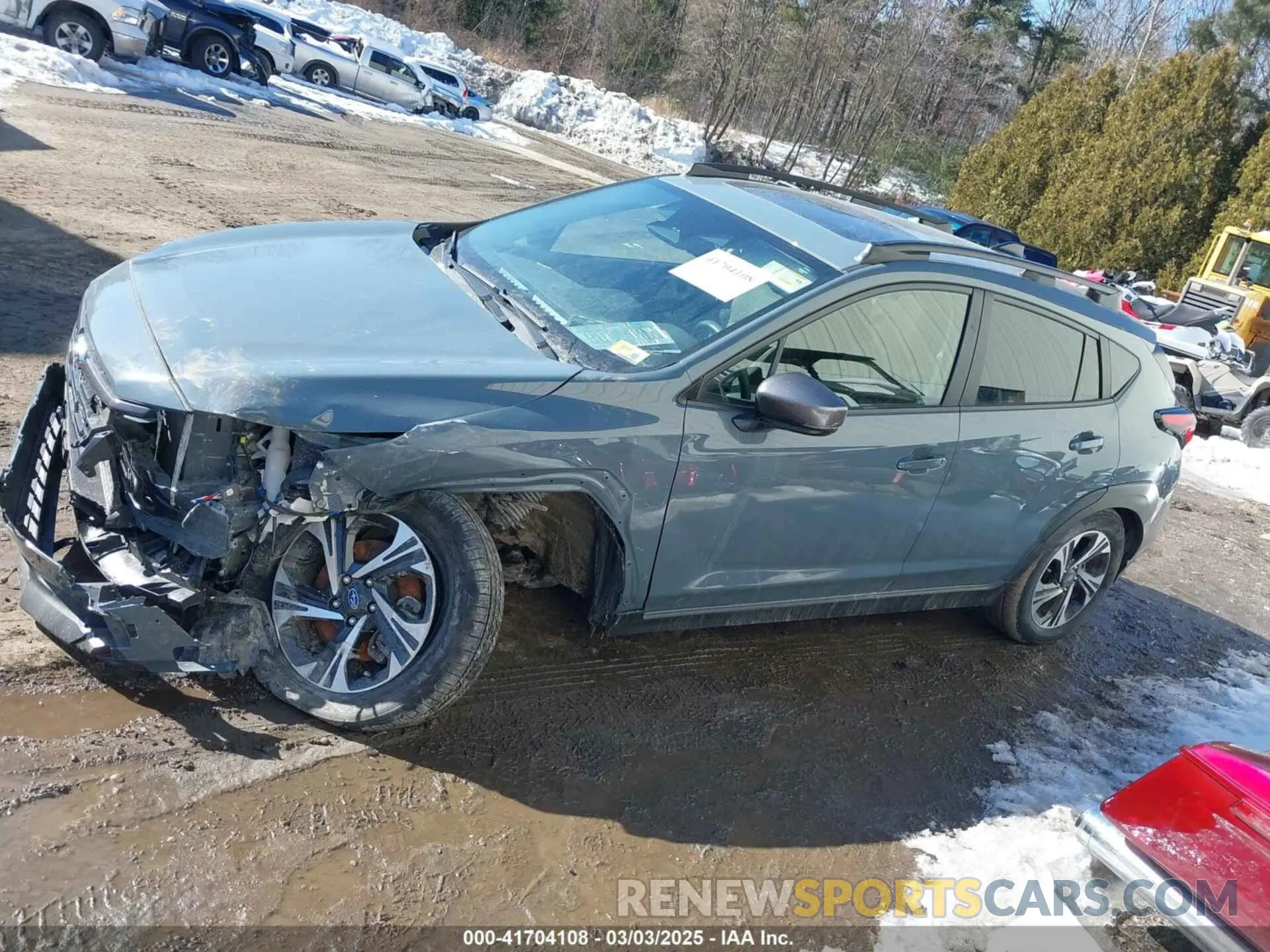 14 Photograph of a damaged car JF2GUADCXRH339314 SUBARU CROSSTREK 2024
