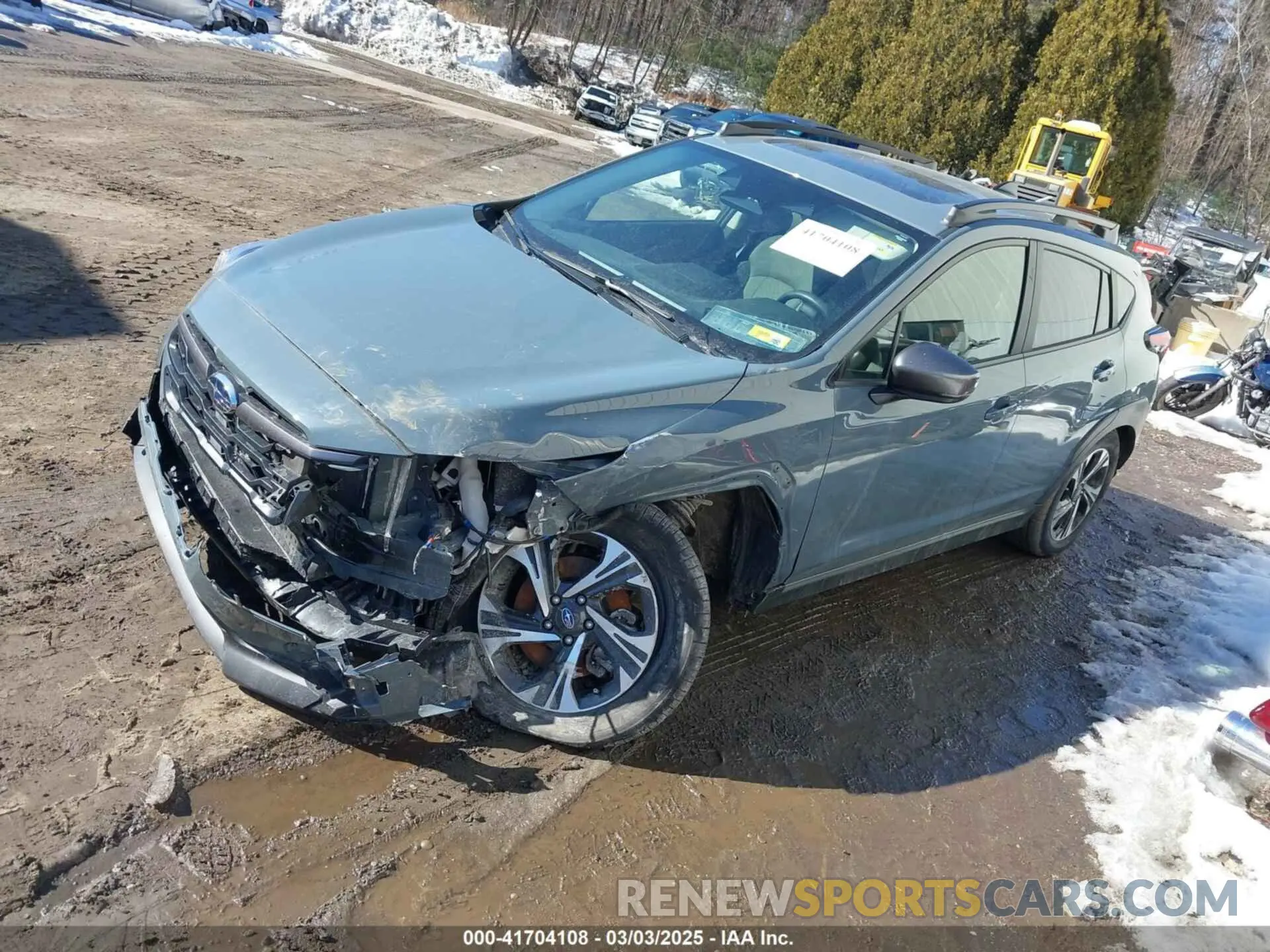 2 Photograph of a damaged car JF2GUADCXRH339314 SUBARU CROSSTREK 2024
