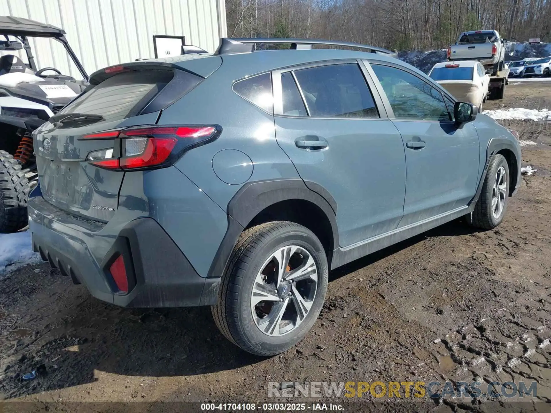 4 Photograph of a damaged car JF2GUADCXRH339314 SUBARU CROSSTREK 2024
