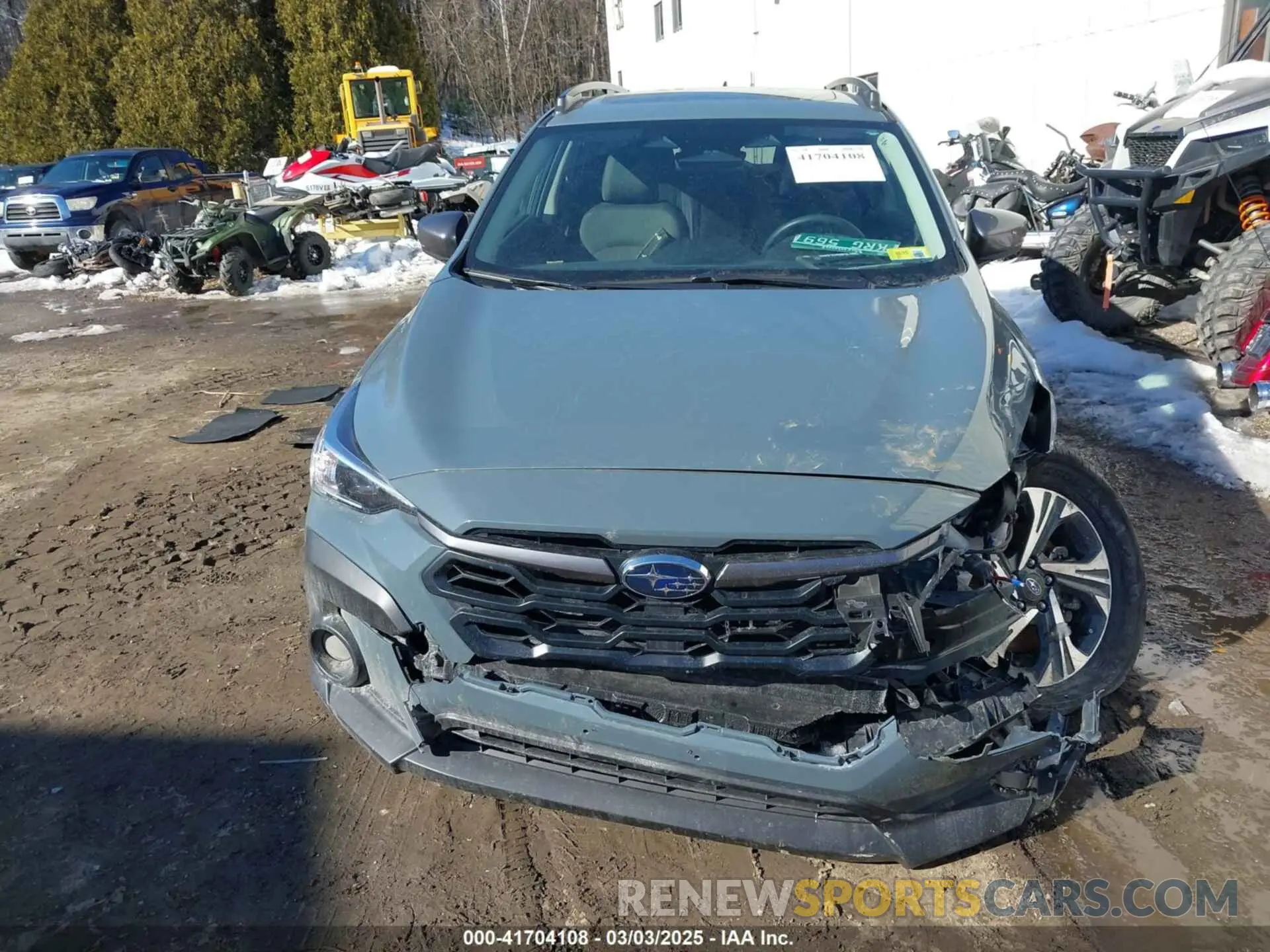 6 Photograph of a damaged car JF2GUADCXRH339314 SUBARU CROSSTREK 2024