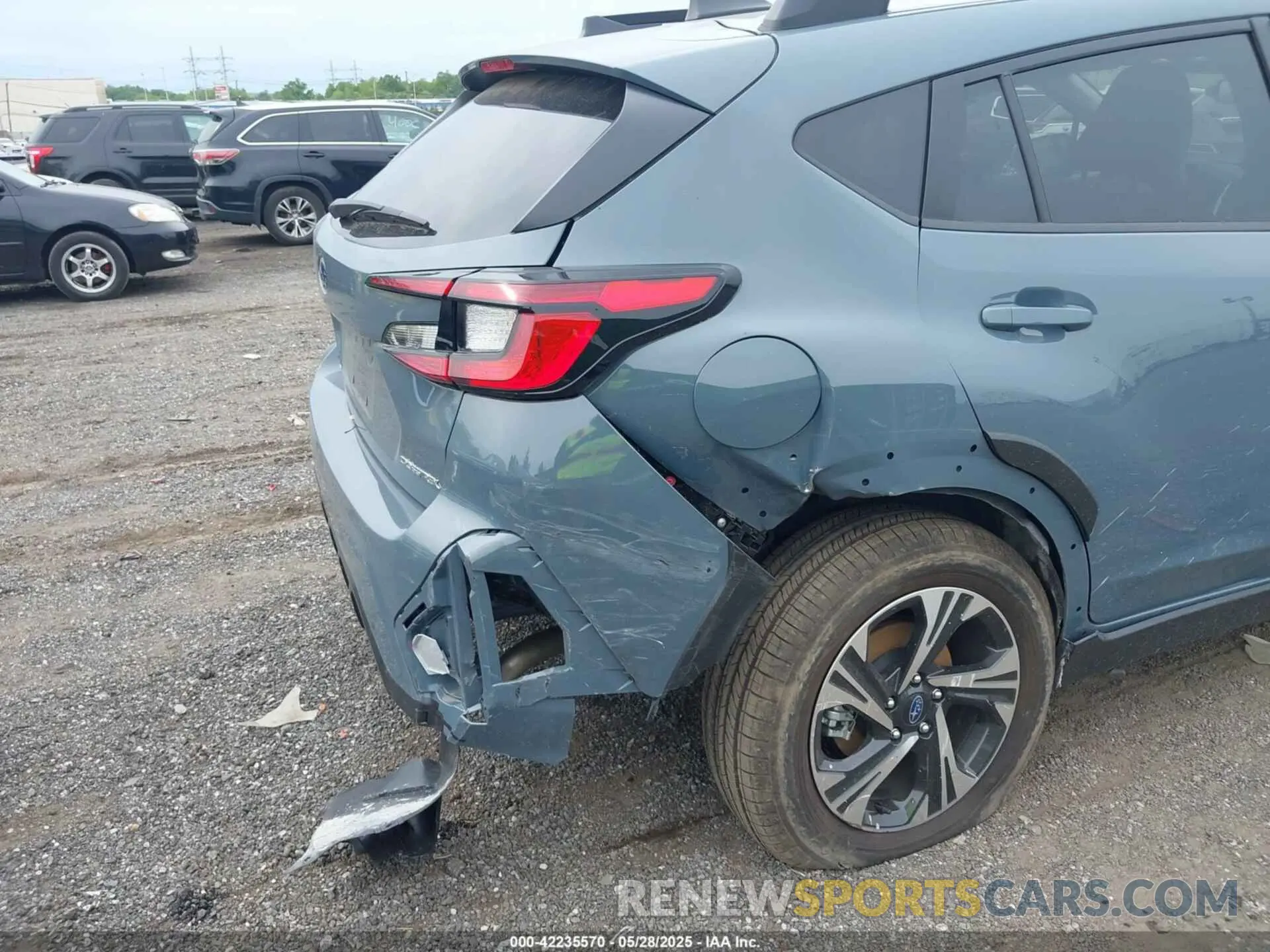 6 Photograph of a damaged car JF2GUADCXRH381174 SUBARU CROSSTREK 2024