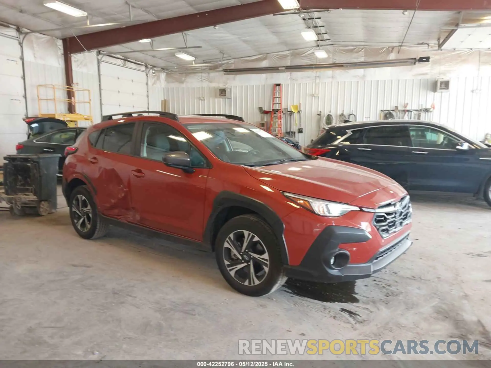 1 Photograph of a damaged car JF2GUADCXRH389615 SUBARU CROSSTREK 2024