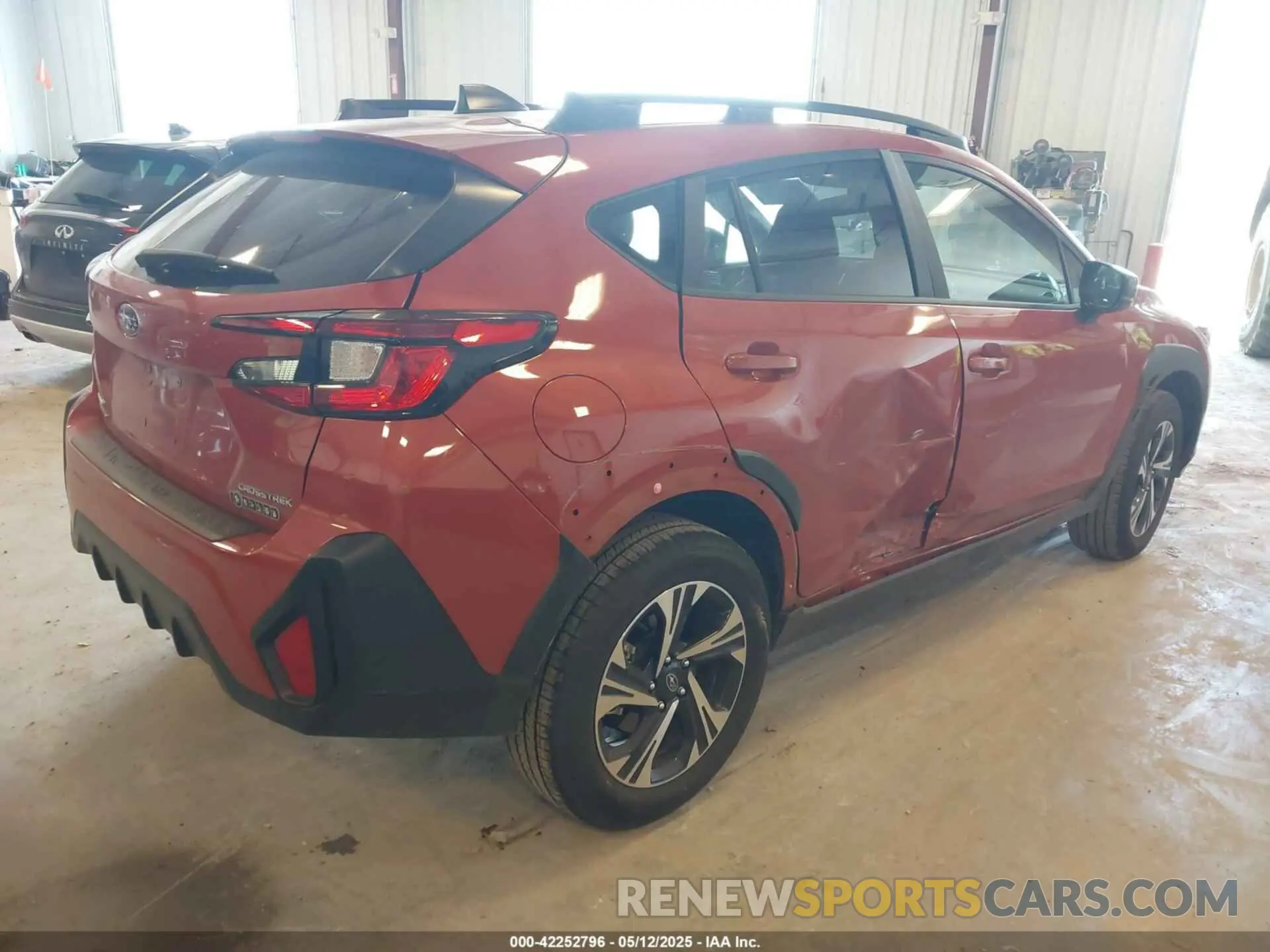 4 Photograph of a damaged car JF2GUADCXRH389615 SUBARU CROSSTREK 2024