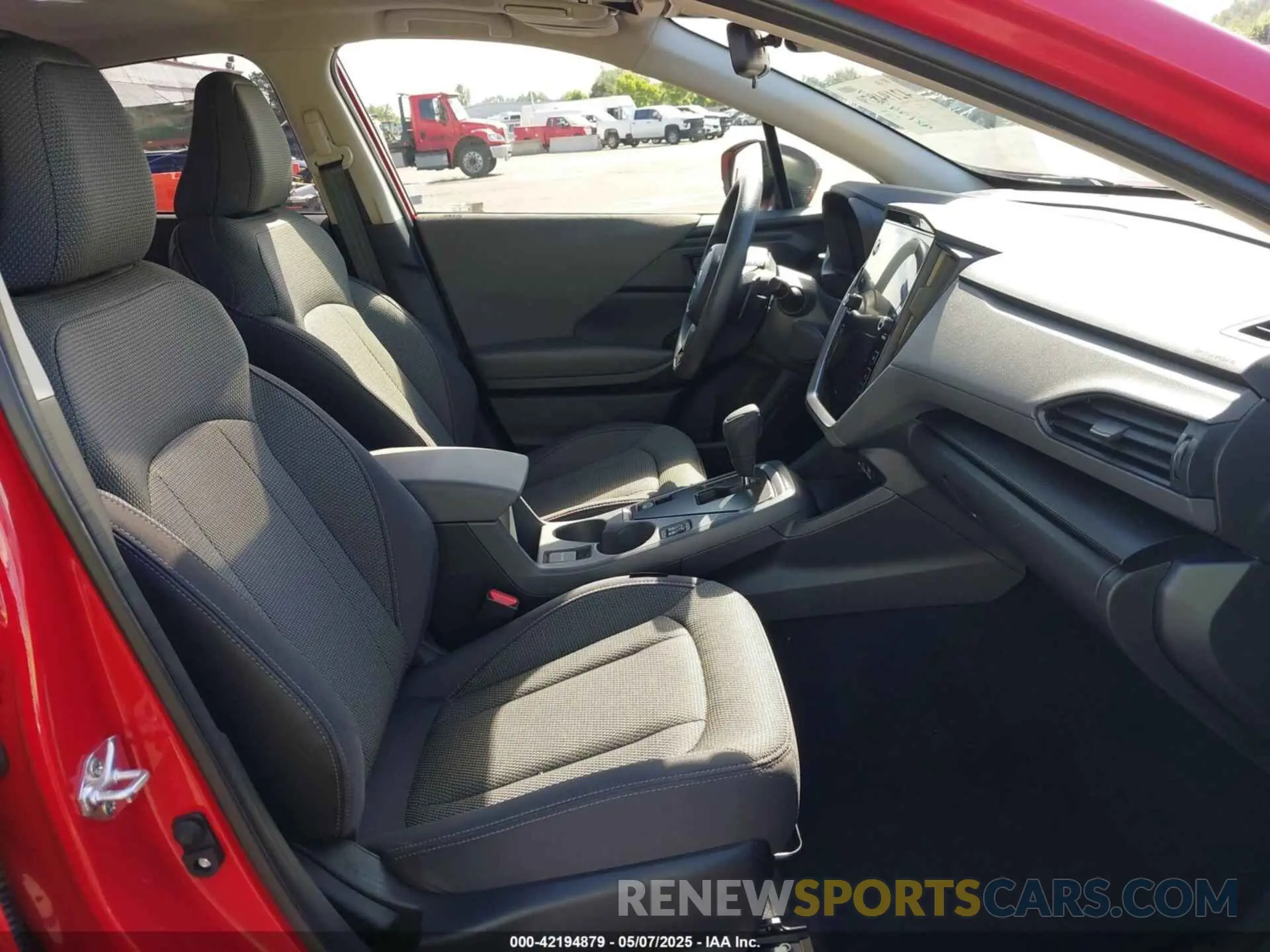 5 Photograph of a damaged car JF2GUADCXRH855883 SUBARU CROSSTREK 2024