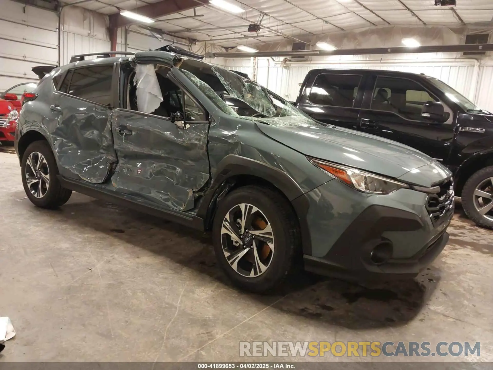 1 Photograph of a damaged car JF2GUADCXRH866267 SUBARU CROSSTREK 2024