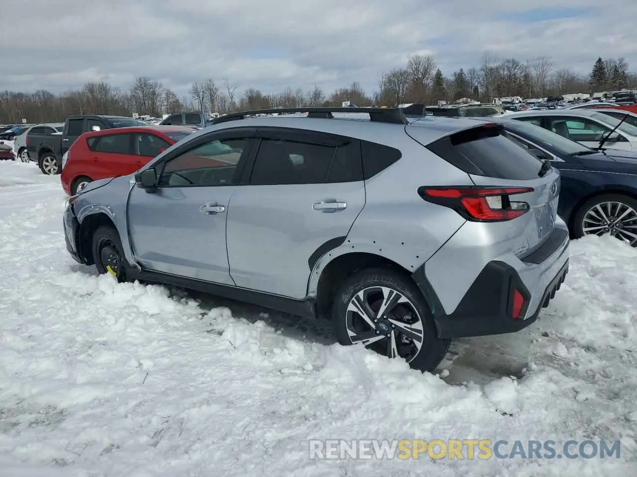 2 Photograph of a damaged car JF2GUADCXRH909599 SUBARU CROSSTREK 2024