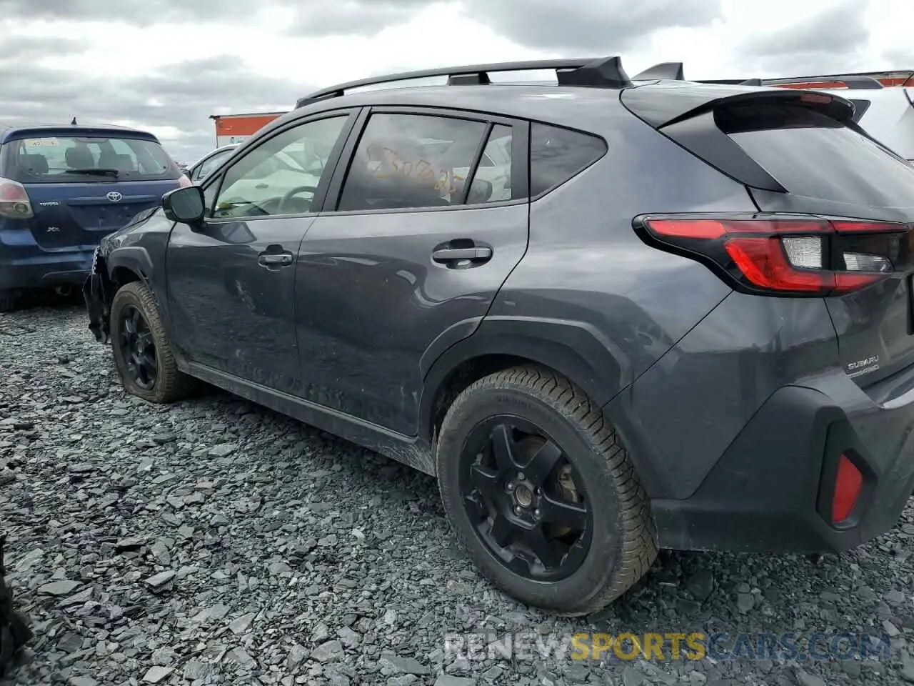 2 Photograph of a damaged car JF2GUHFC8RH360684 SUBARU CROSSTREK 2024