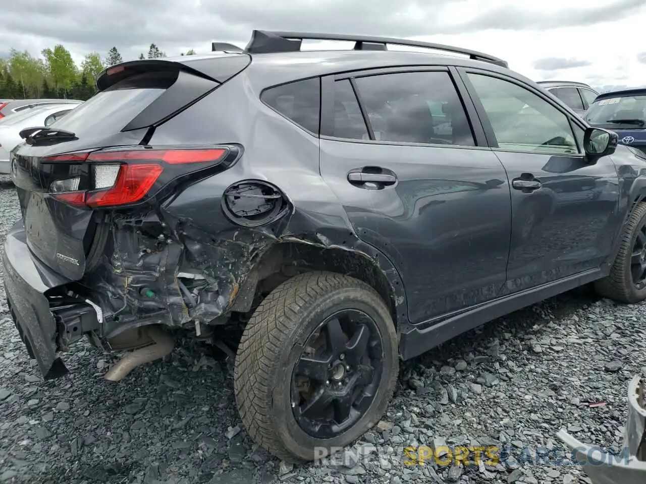 3 Photograph of a damaged car JF2GUHFC8RH360684 SUBARU CROSSTREK 2024