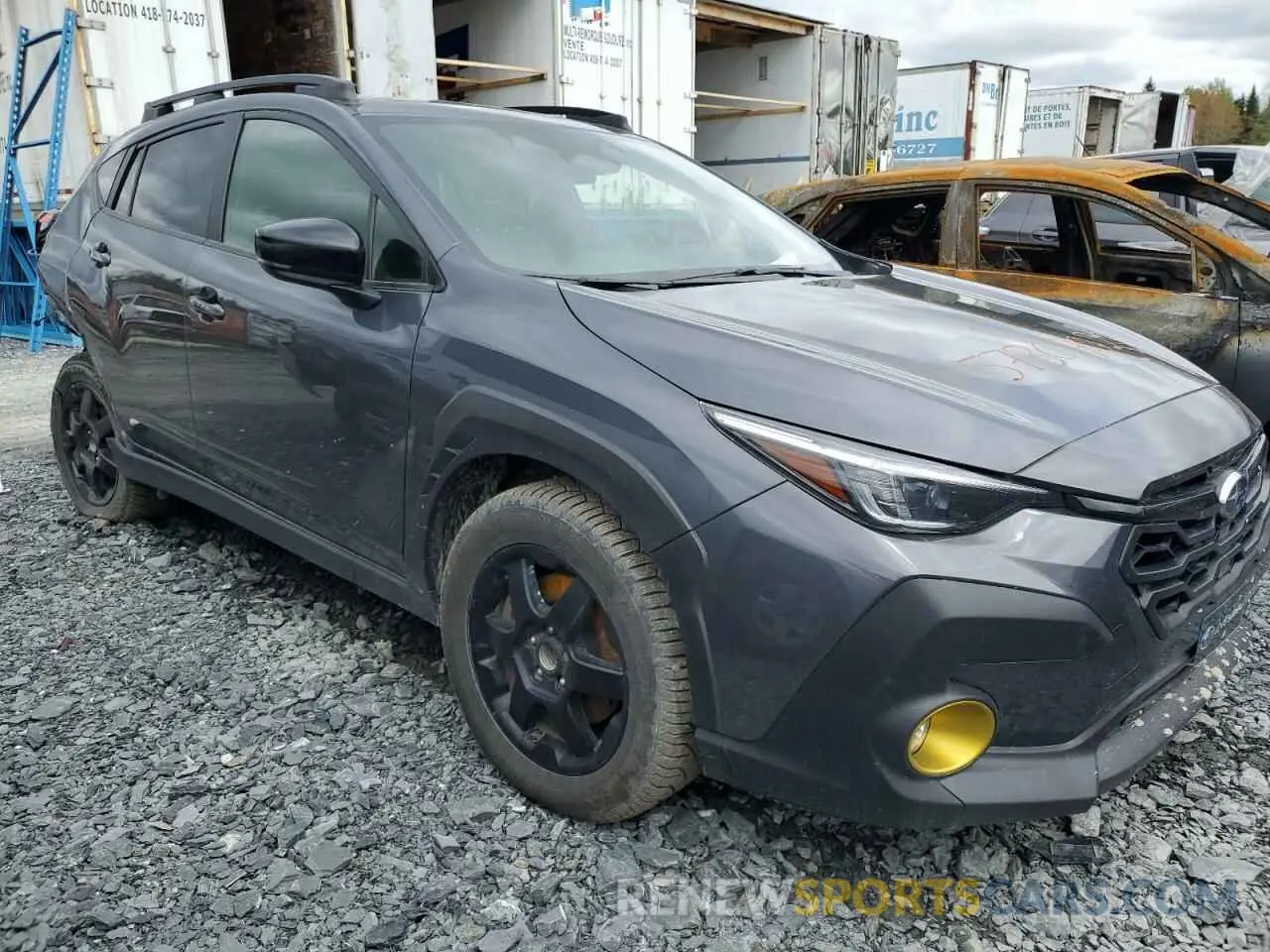 4 Photograph of a damaged car JF2GUHFC8RH360684 SUBARU CROSSTREK 2024