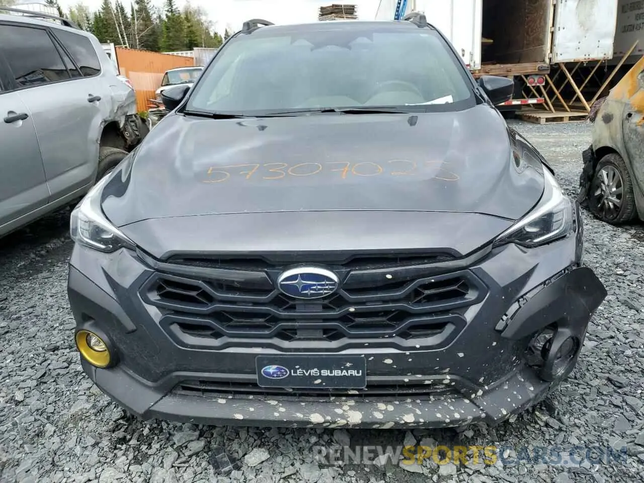 5 Photograph of a damaged car JF2GUHFC8RH360684 SUBARU CROSSTREK 2024