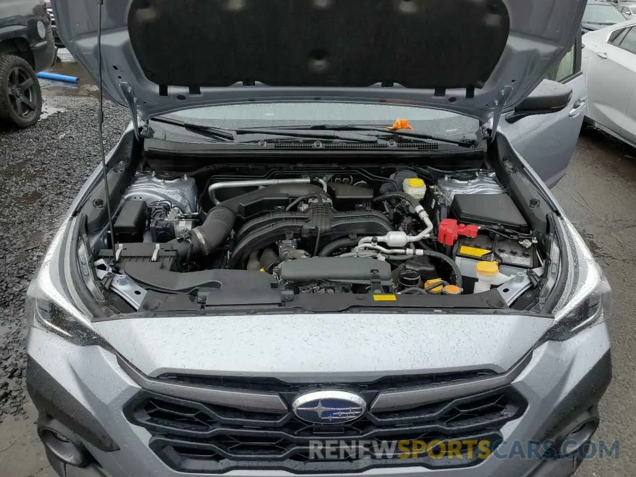 11 Photograph of a damaged car JF2GUHNC3RH250174 SUBARU CROSSTREK 2024