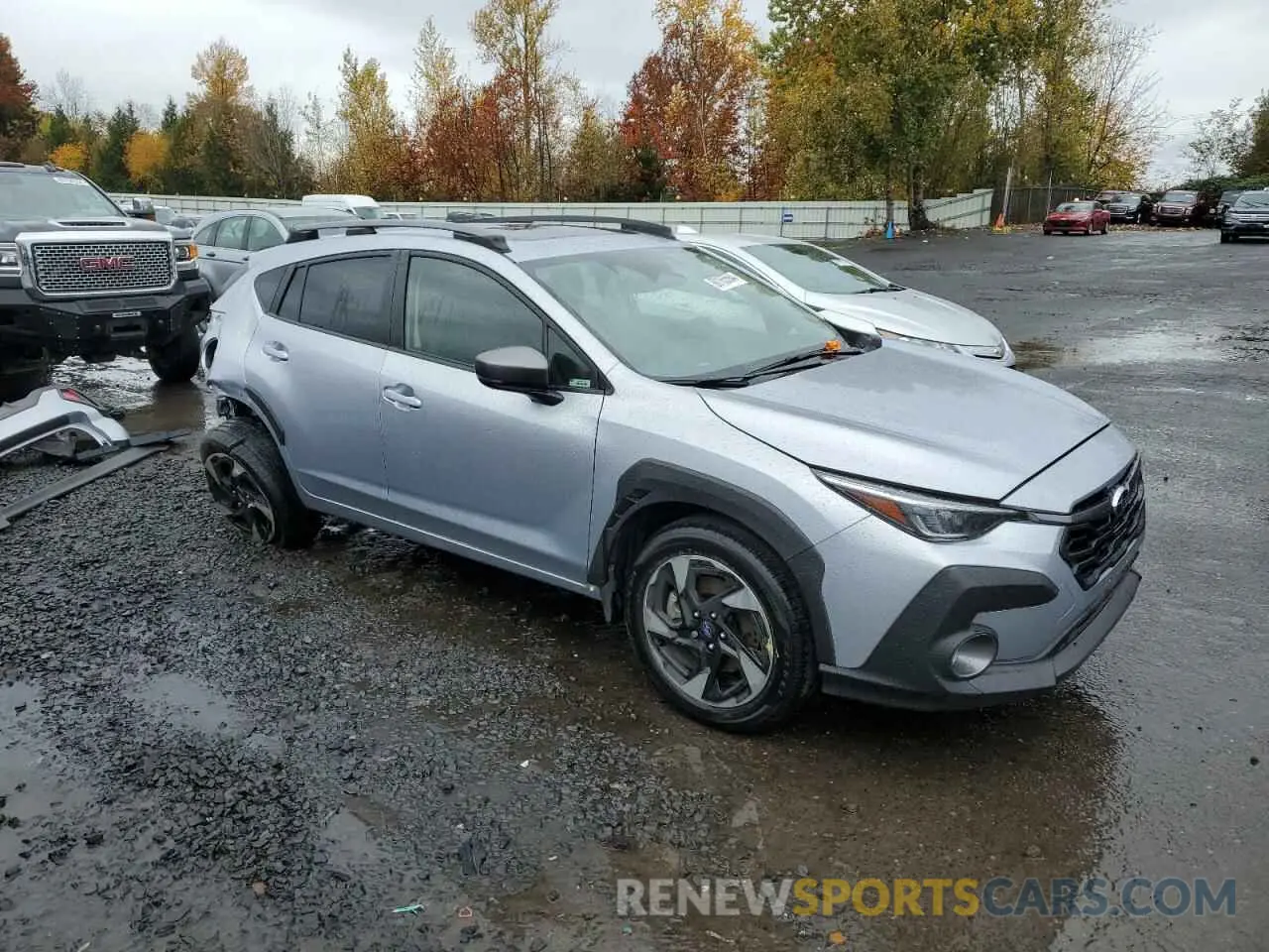 4 Photograph of a damaged car JF2GUHNC3RH250174 SUBARU CROSSTREK 2024
