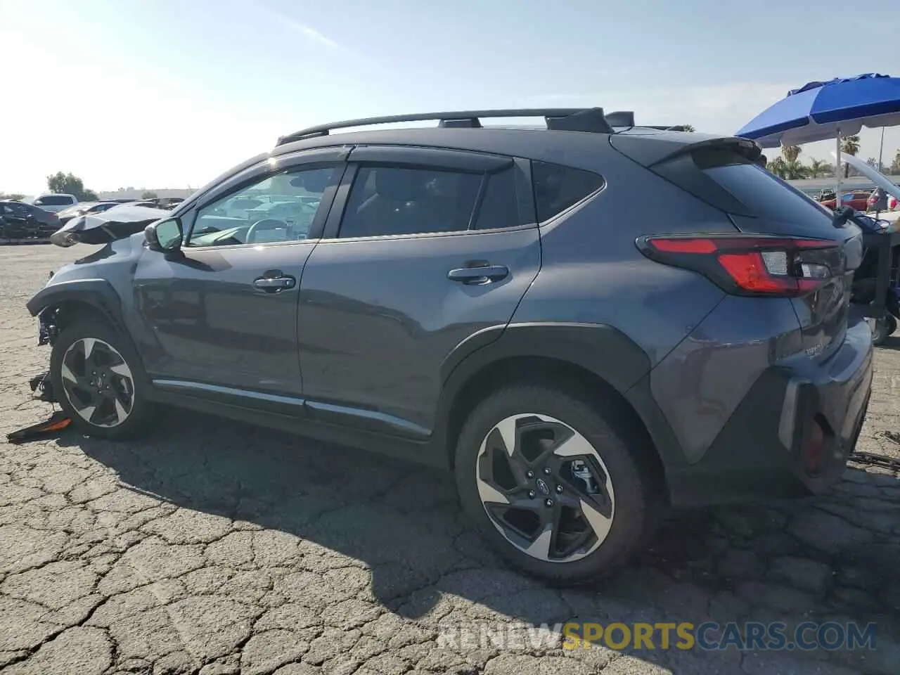 2 Photograph of a damaged car 4S4GUHL65S3728976 SUBARU CROSSTREK 2025