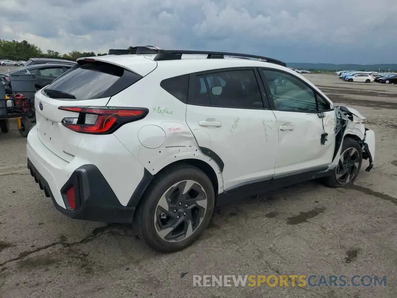 3 Photograph of a damaged car 4S4GUHL67S3727991 SUBARU CROSSTREK 2025
