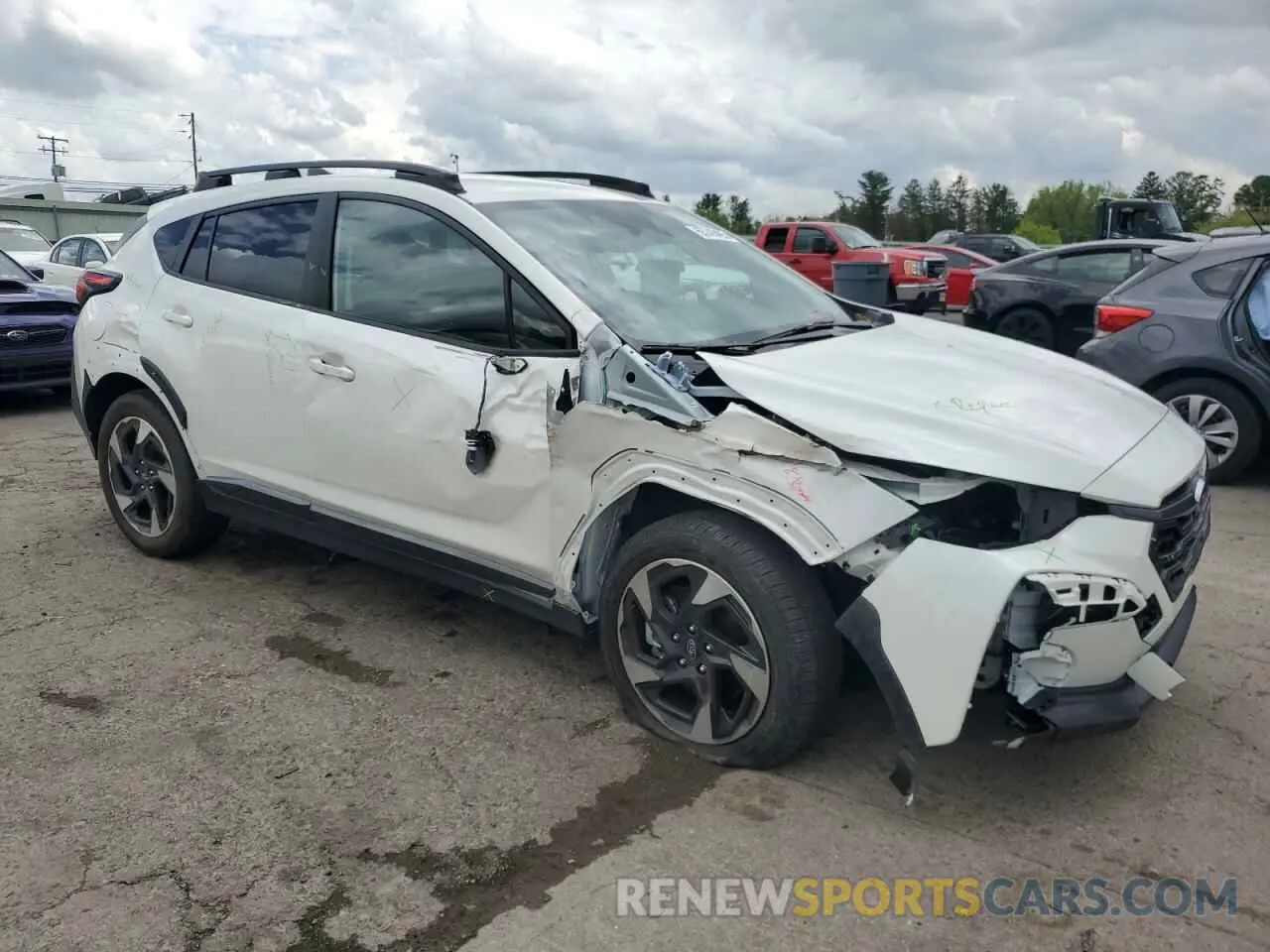 4 Photograph of a damaged car 4S4GUHL67S3727991 SUBARU CROSSTREK 2025