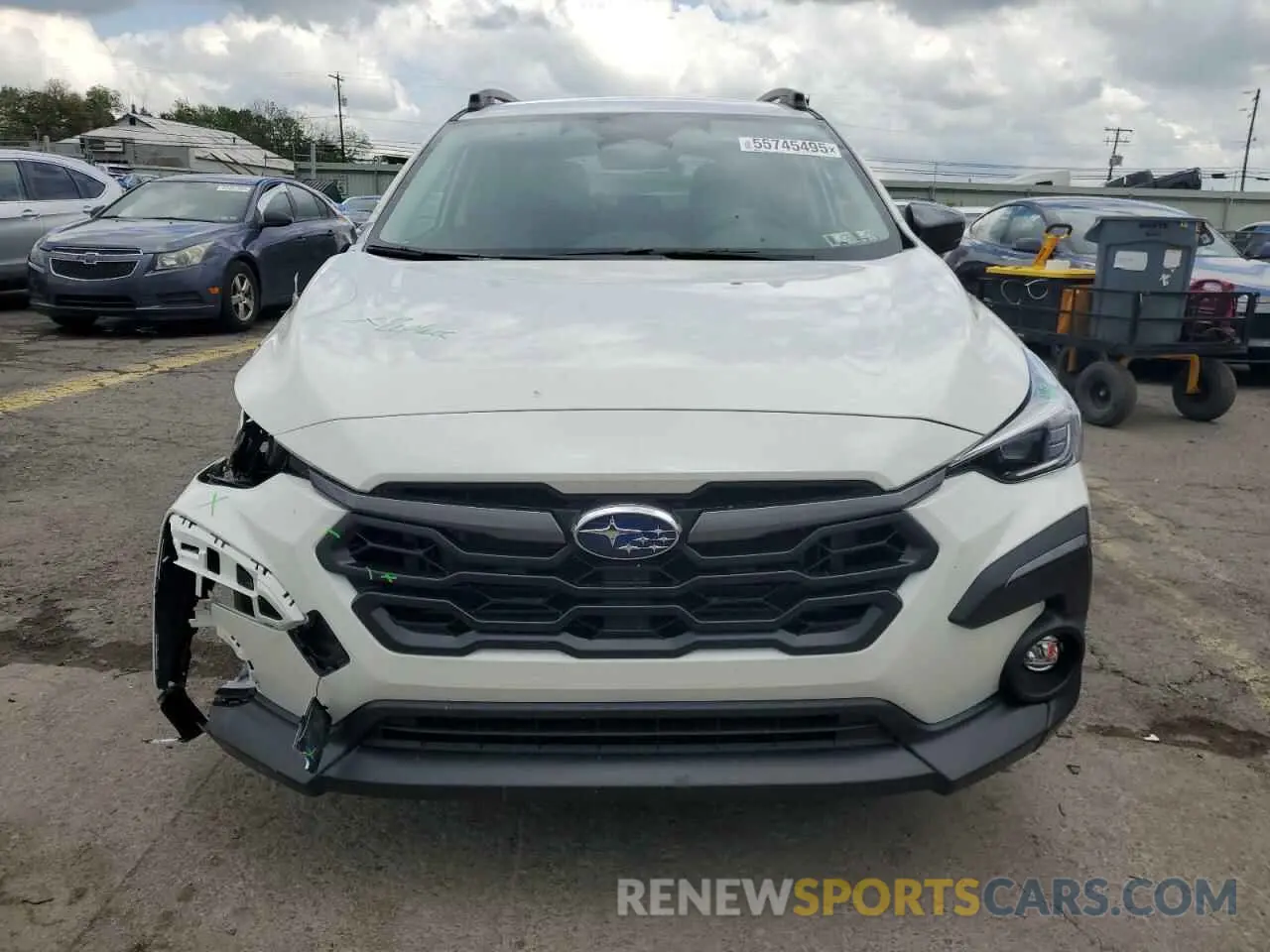 5 Photograph of a damaged car 4S4GUHL67S3727991 SUBARU CROSSTREK 2025