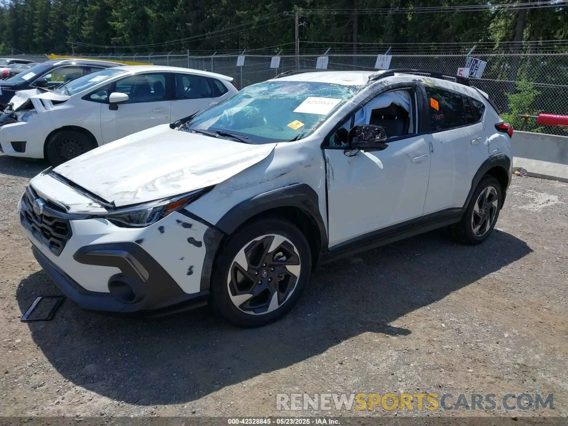 2 Photograph of a damaged car 4S4GUHL69S3700744 SUBARU CROSSTREK 2025