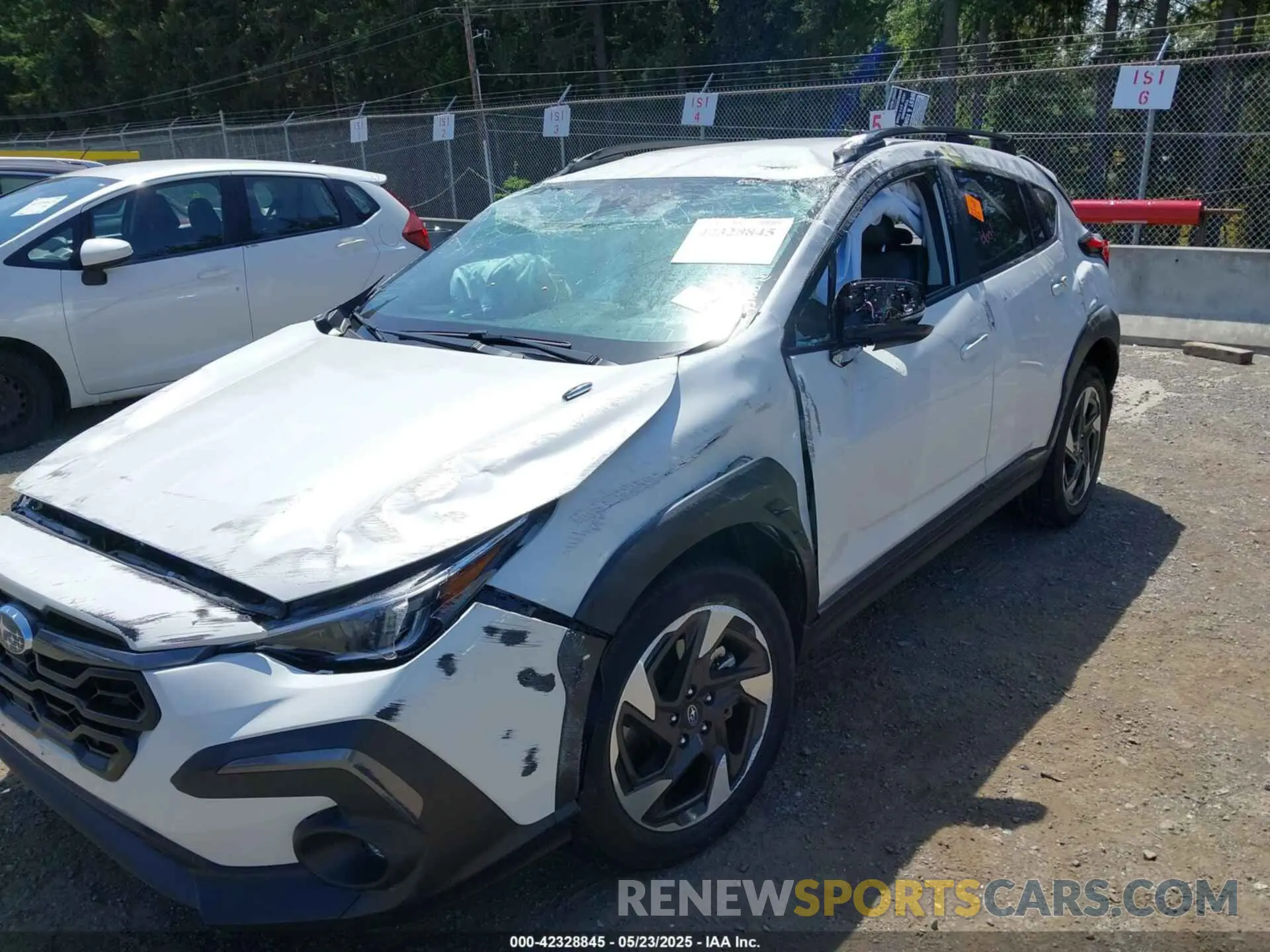 6 Photograph of a damaged car 4S4GUHL69S3700744 SUBARU CROSSTREK 2025