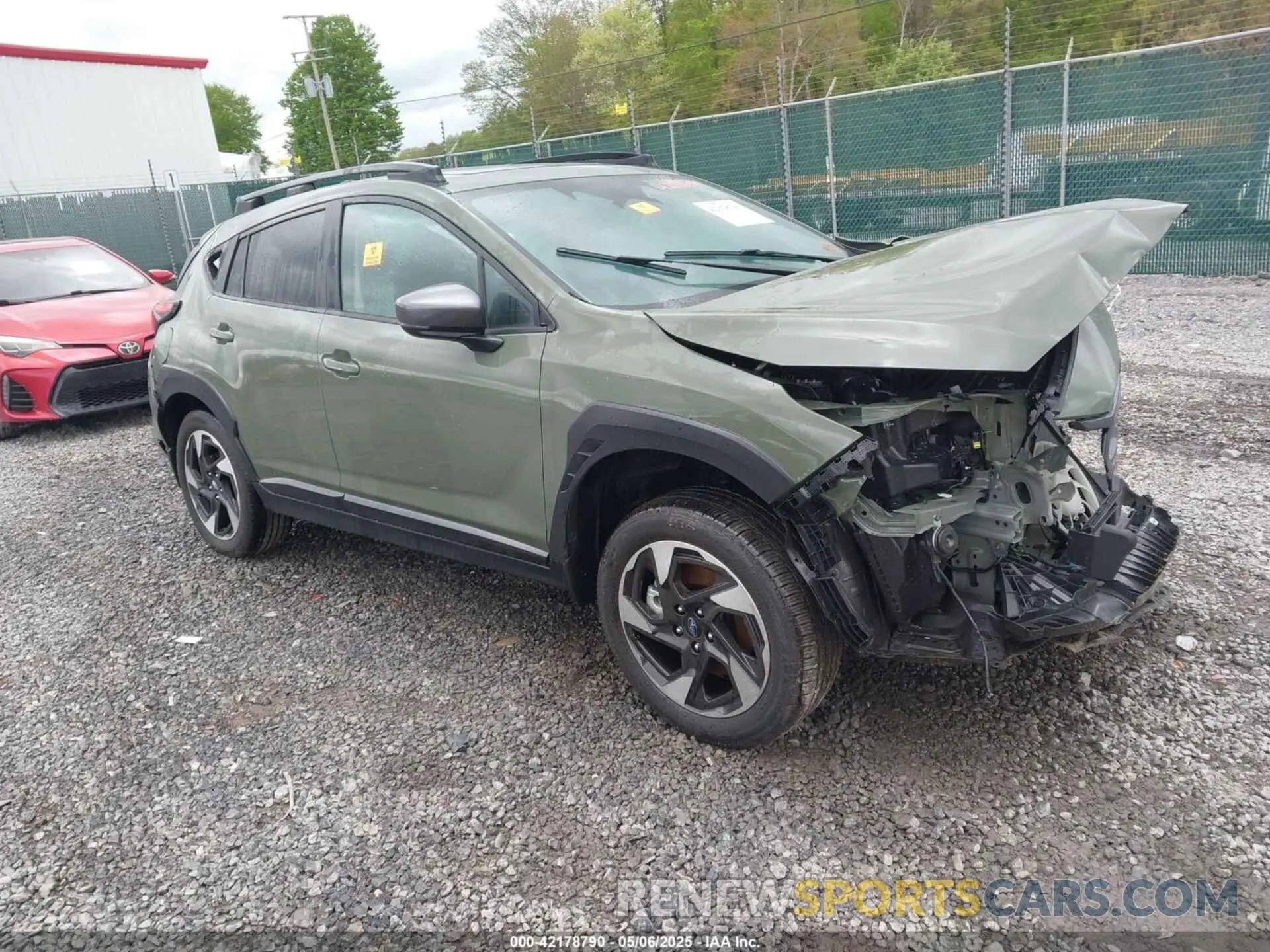 1 Photograph of a damaged car 4S4GUHM63S3733124 SUBARU CROSSTREK 2025