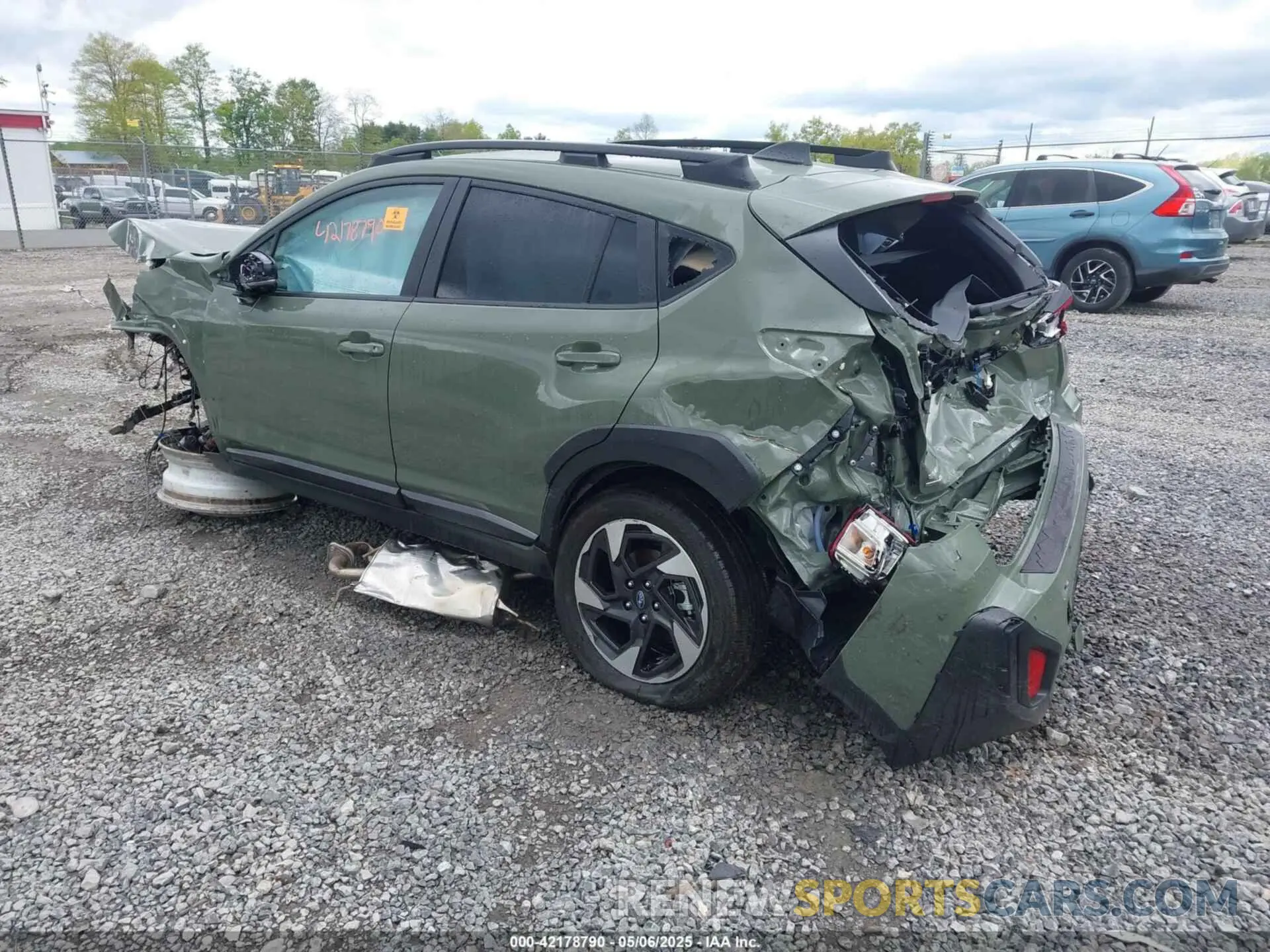 3 Photograph of a damaged car 4S4GUHM63S3733124 SUBARU CROSSTREK 2025