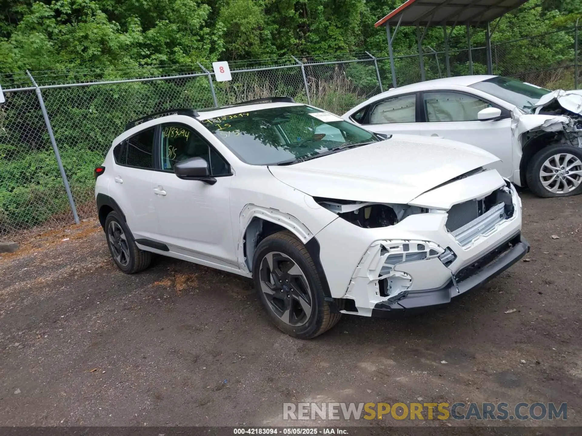 1 Photograph of a damaged car 4S4GUHM64S3730510 SUBARU CROSSTREK 2025