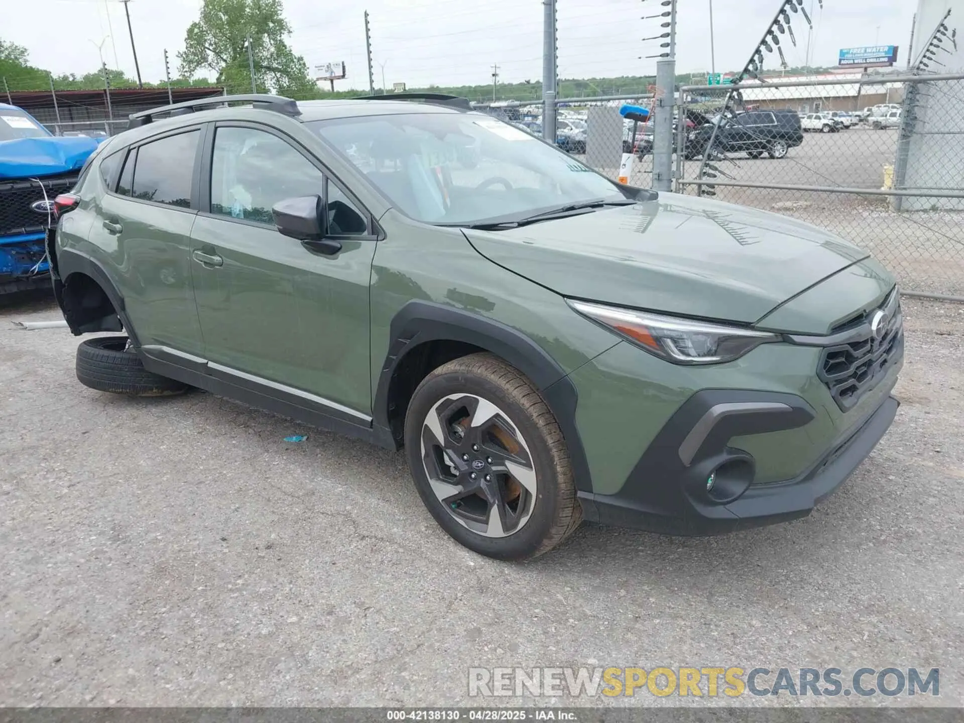 1 Photograph of a damaged car 4S4GUHN6XS3708770 SUBARU CROSSTREK 2025