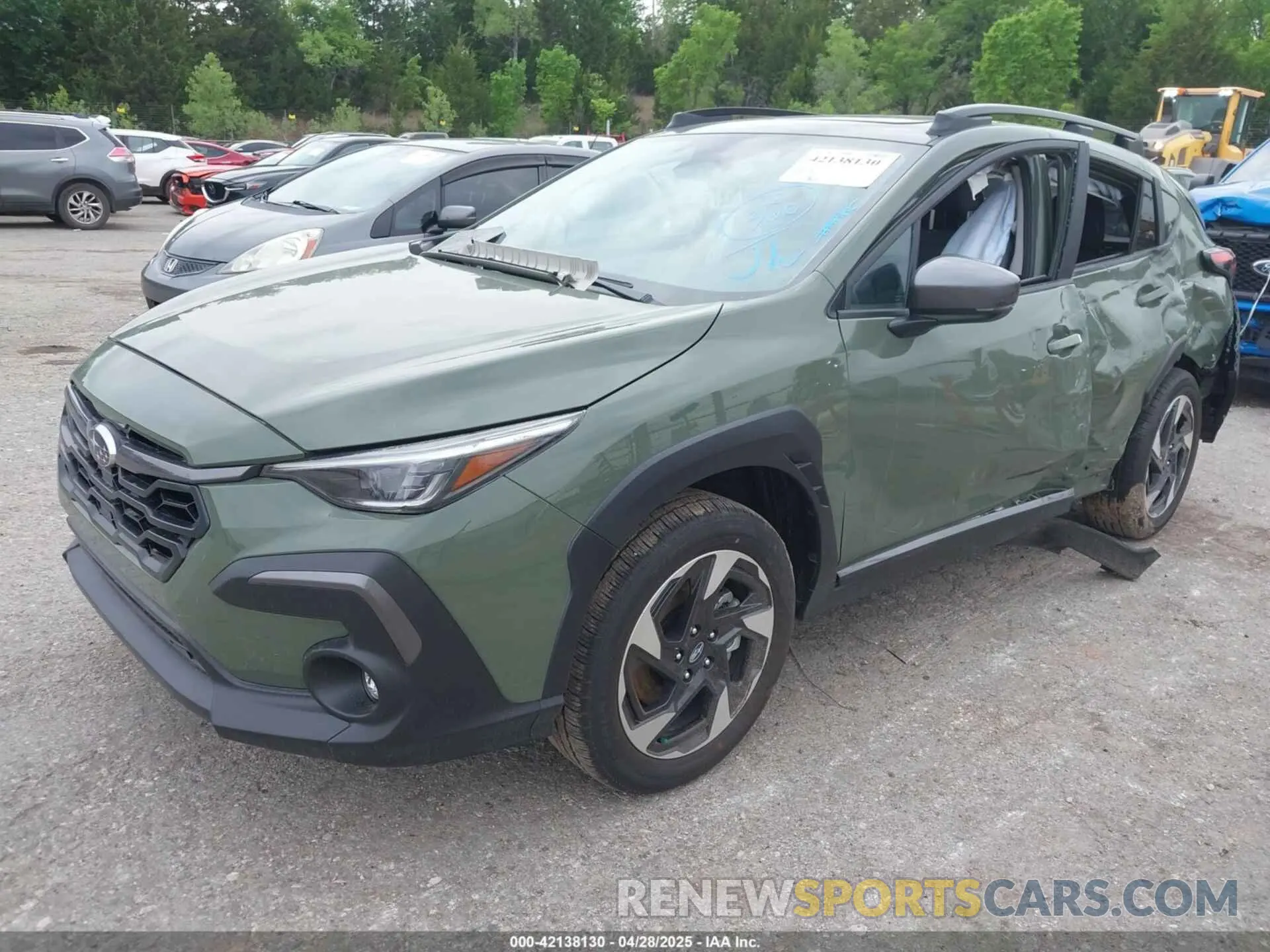 2 Photograph of a damaged car 4S4GUHN6XS3708770 SUBARU CROSSTREK 2025