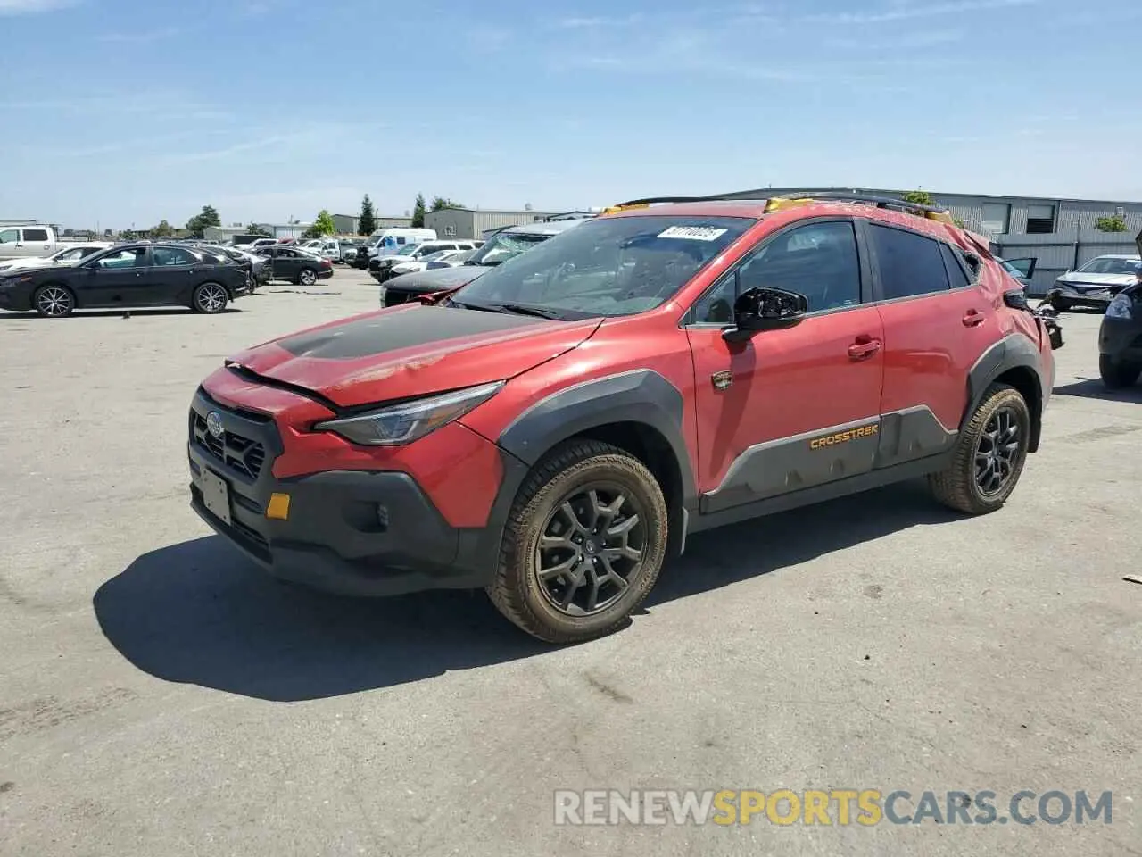 1 Photograph of a damaged car 4S4GUHU61S3702325 SUBARU CROSSTREK 2025