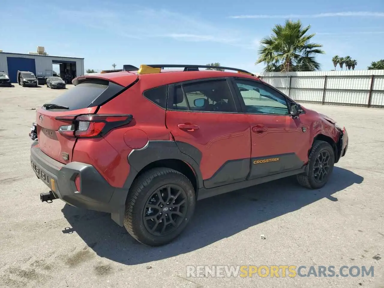 3 Photograph of a damaged car 4S4GUHU61S3702325 SUBARU CROSSTREK 2025