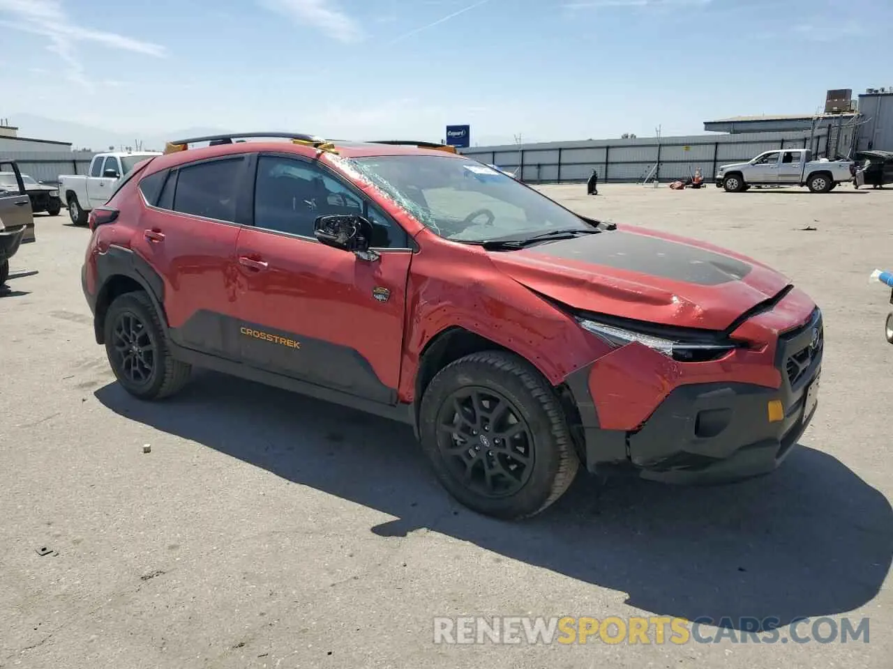4 Photograph of a damaged car 4S4GUHU61S3702325 SUBARU CROSSTREK 2025