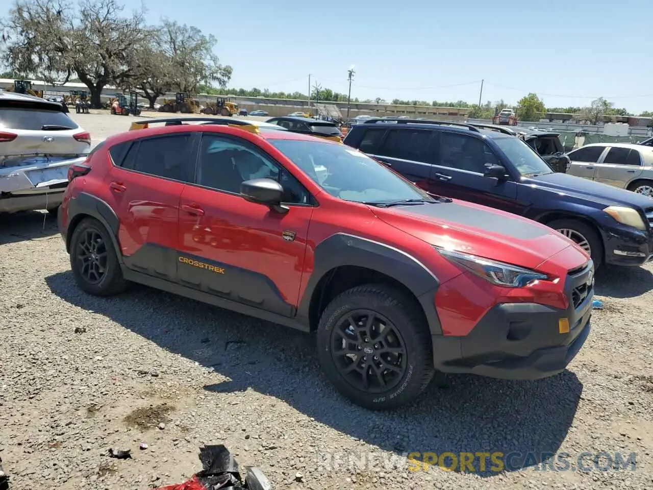 4 Photograph of a damaged car 4S4GUHU63S3721264 SUBARU CROSSTREK 2025