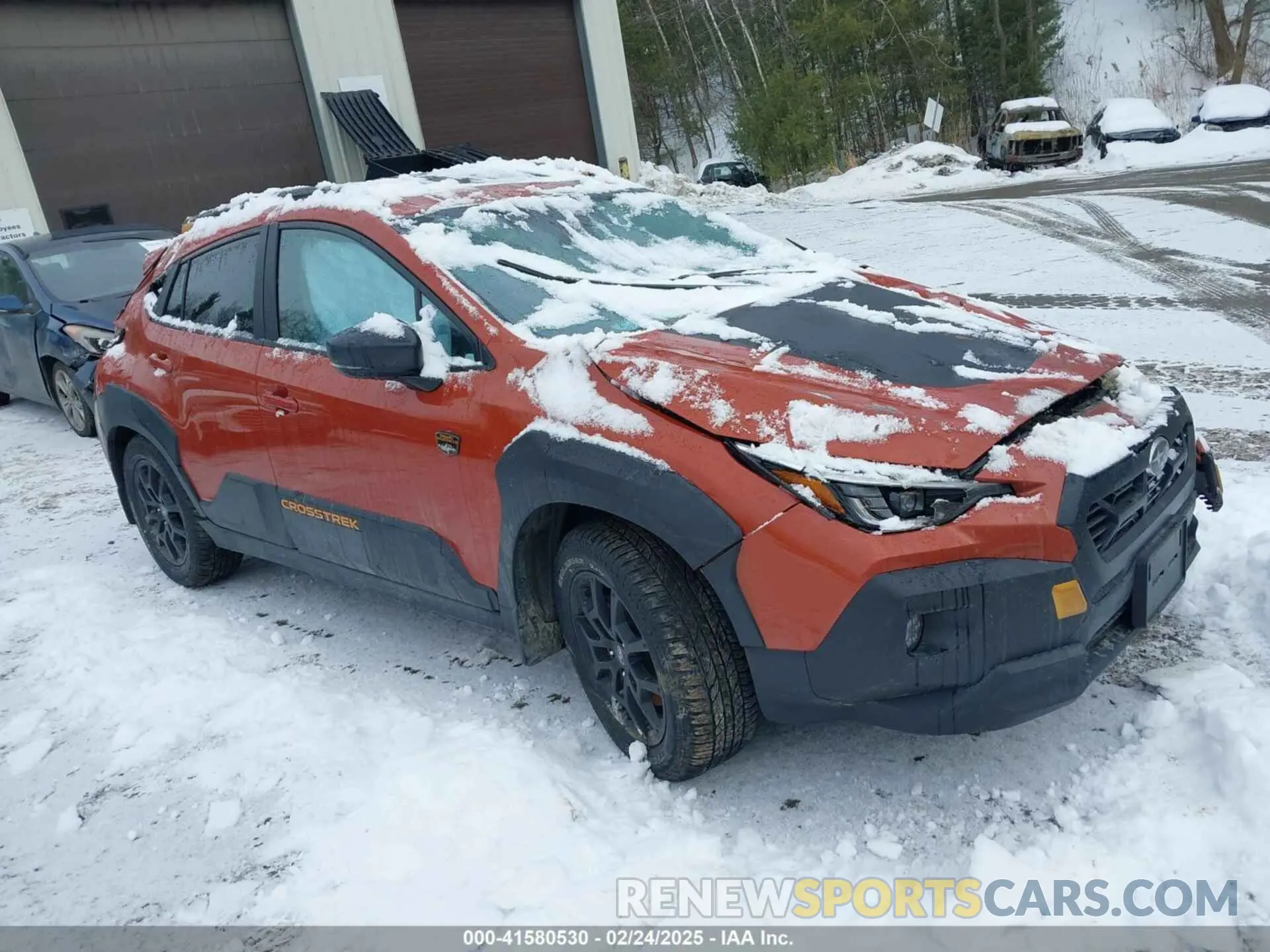 1 Photograph of a damaged car 4S4GUHU64S3706501 SUBARU CROSSTREK 2025