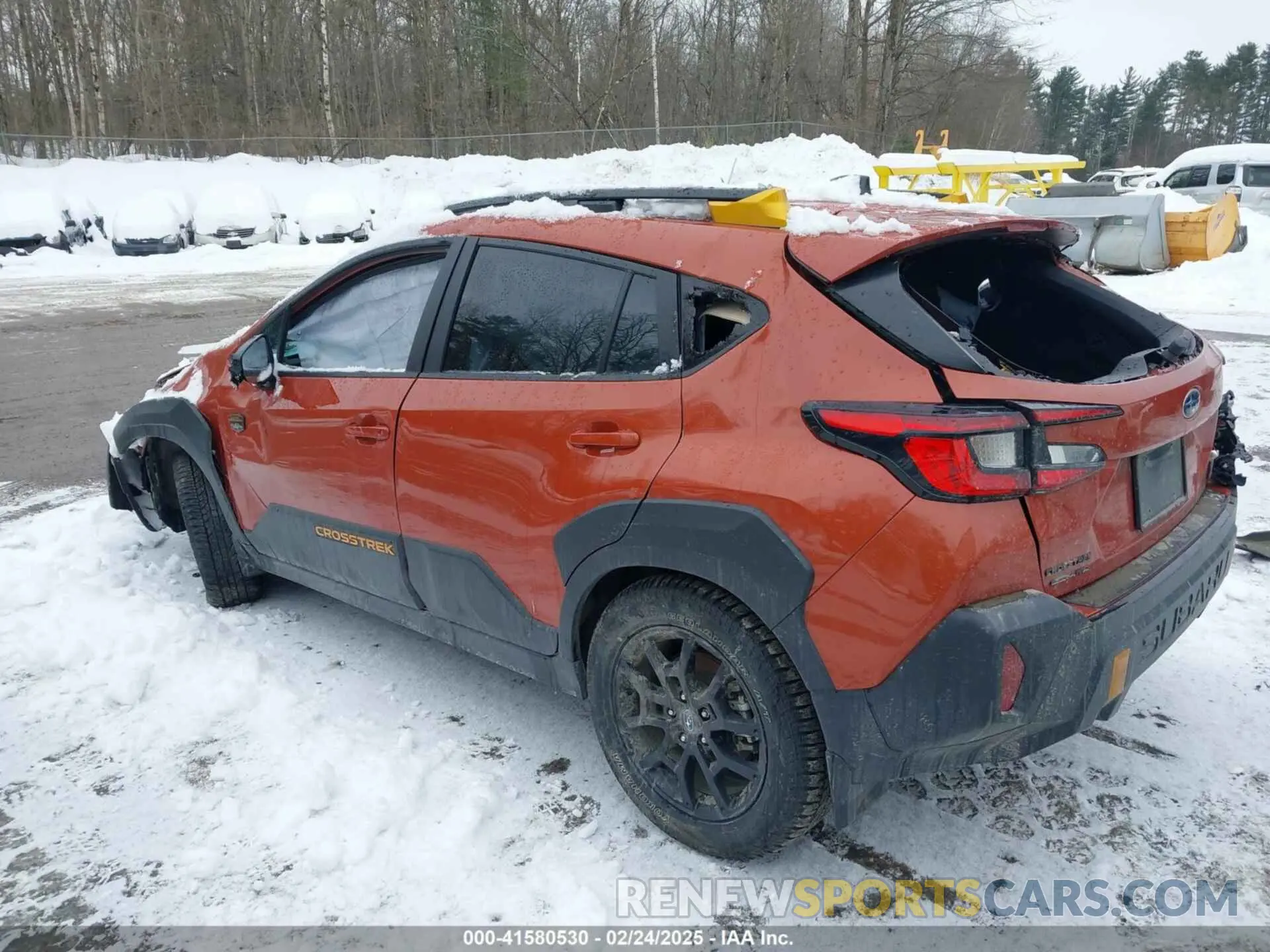3 Photograph of a damaged car 4S4GUHU64S3706501 SUBARU CROSSTREK 2025