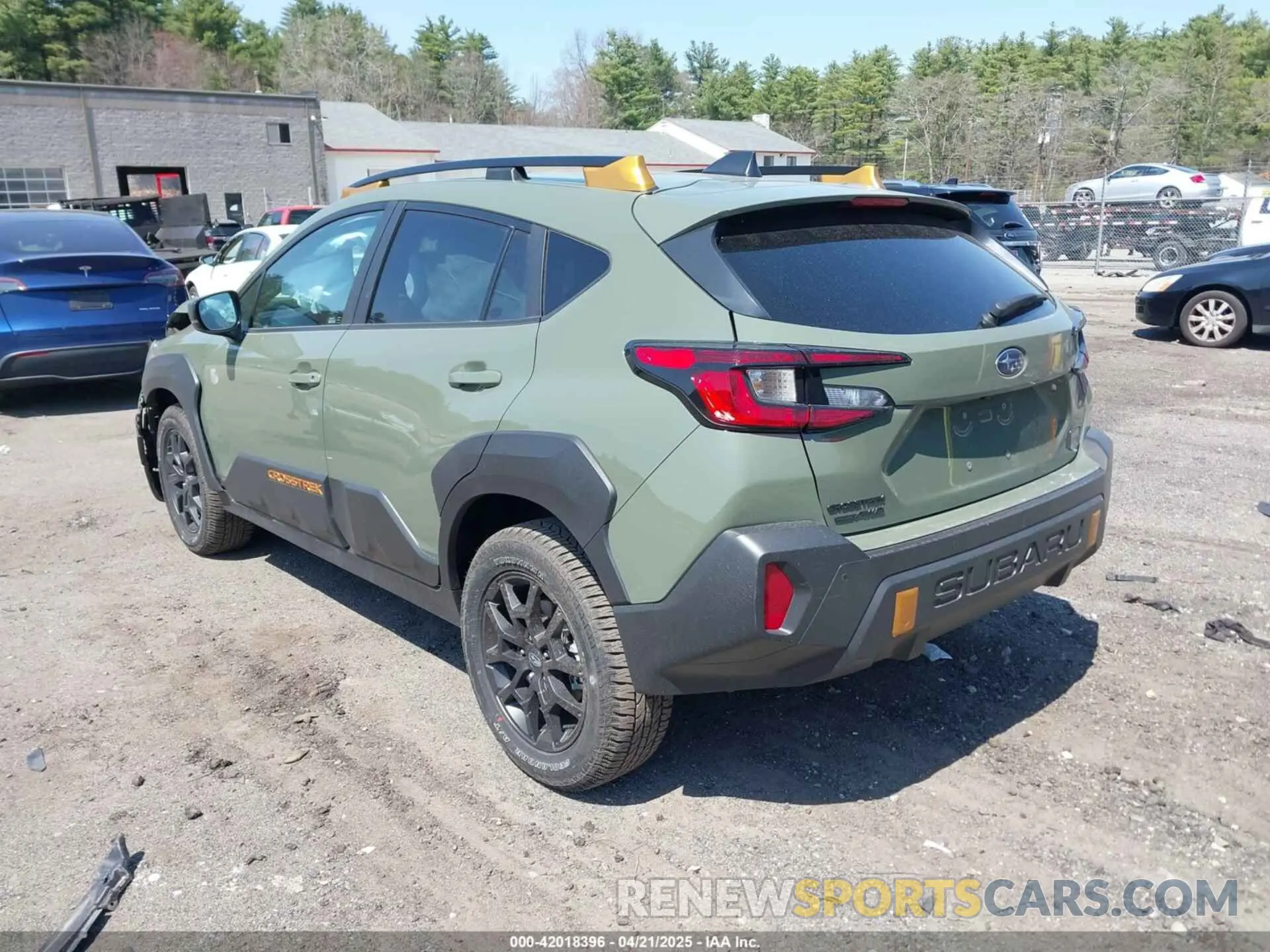 3 Photograph of a damaged car 4S4GUHU64S3721709 SUBARU CROSSTREK 2025