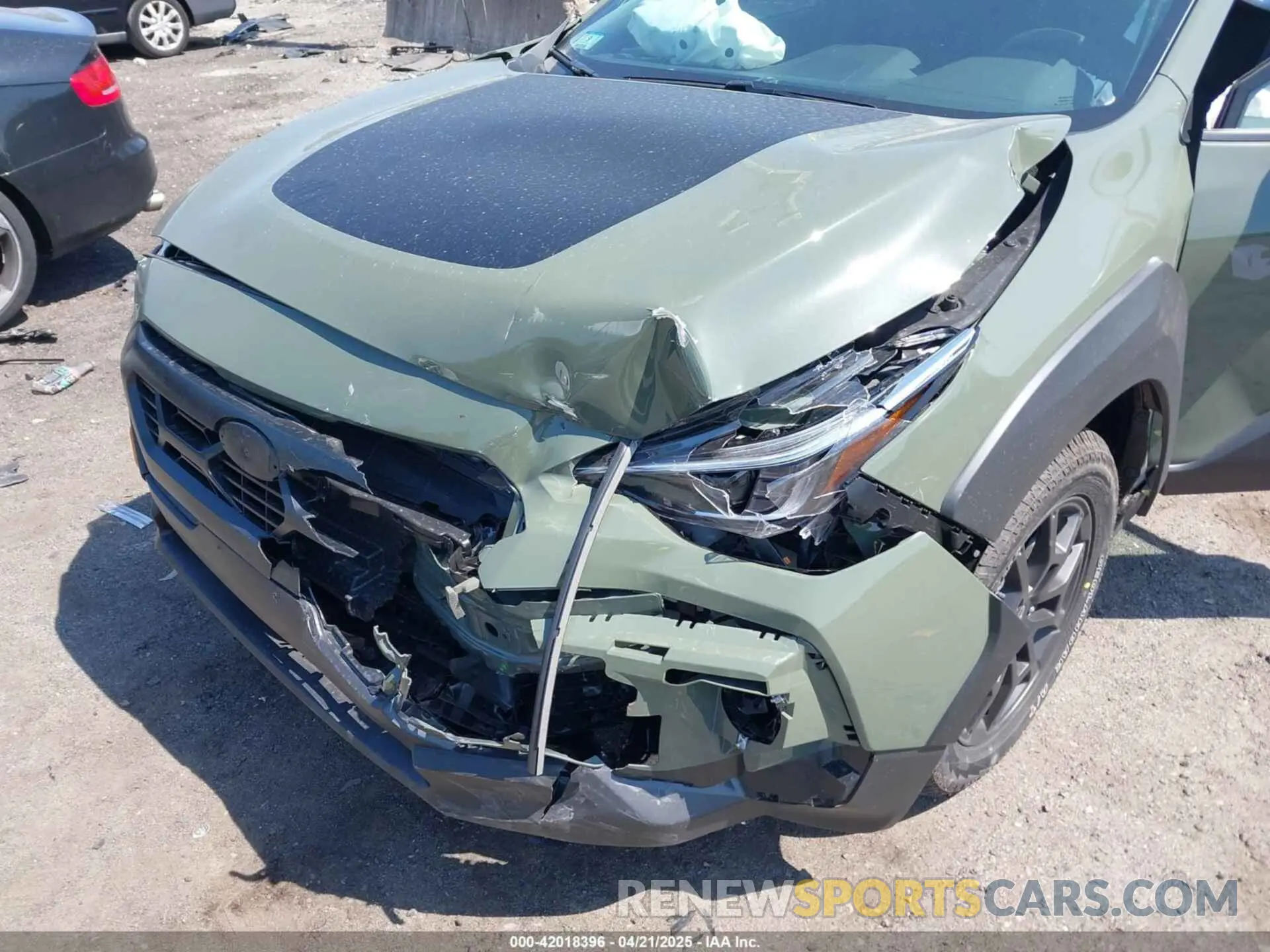 6 Photograph of a damaged car 4S4GUHU64S3721709 SUBARU CROSSTREK 2025