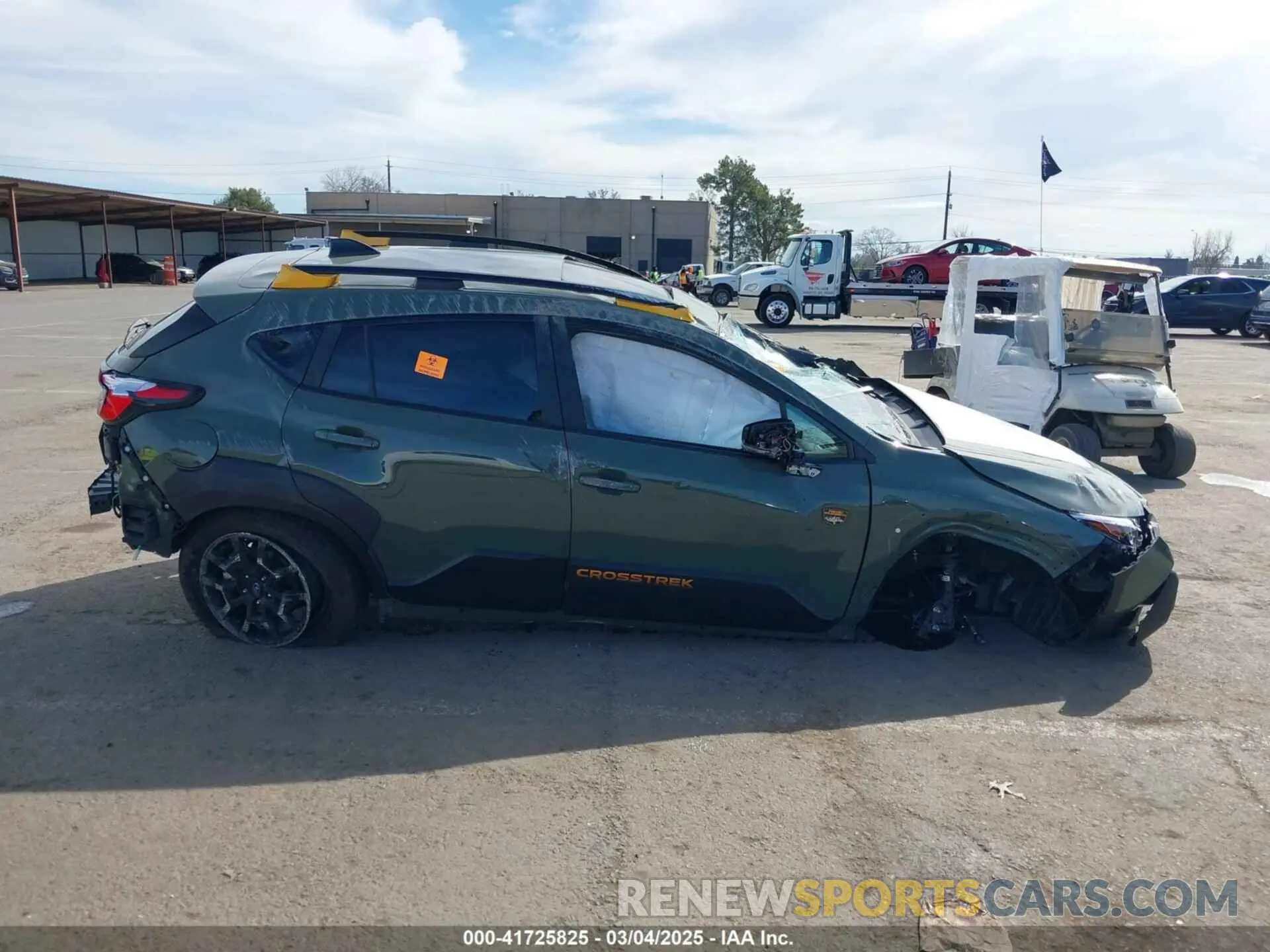 12 Photograph of a damaged car 4S4GUHU66S3701431 SUBARU CROSSTREK 2025