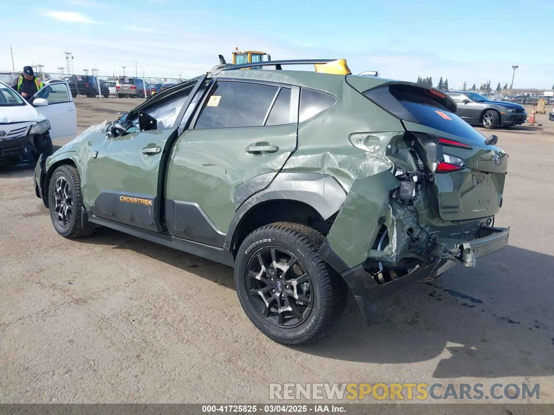3 Photograph of a damaged car 4S4GUHU66S3701431 SUBARU CROSSTREK 2025