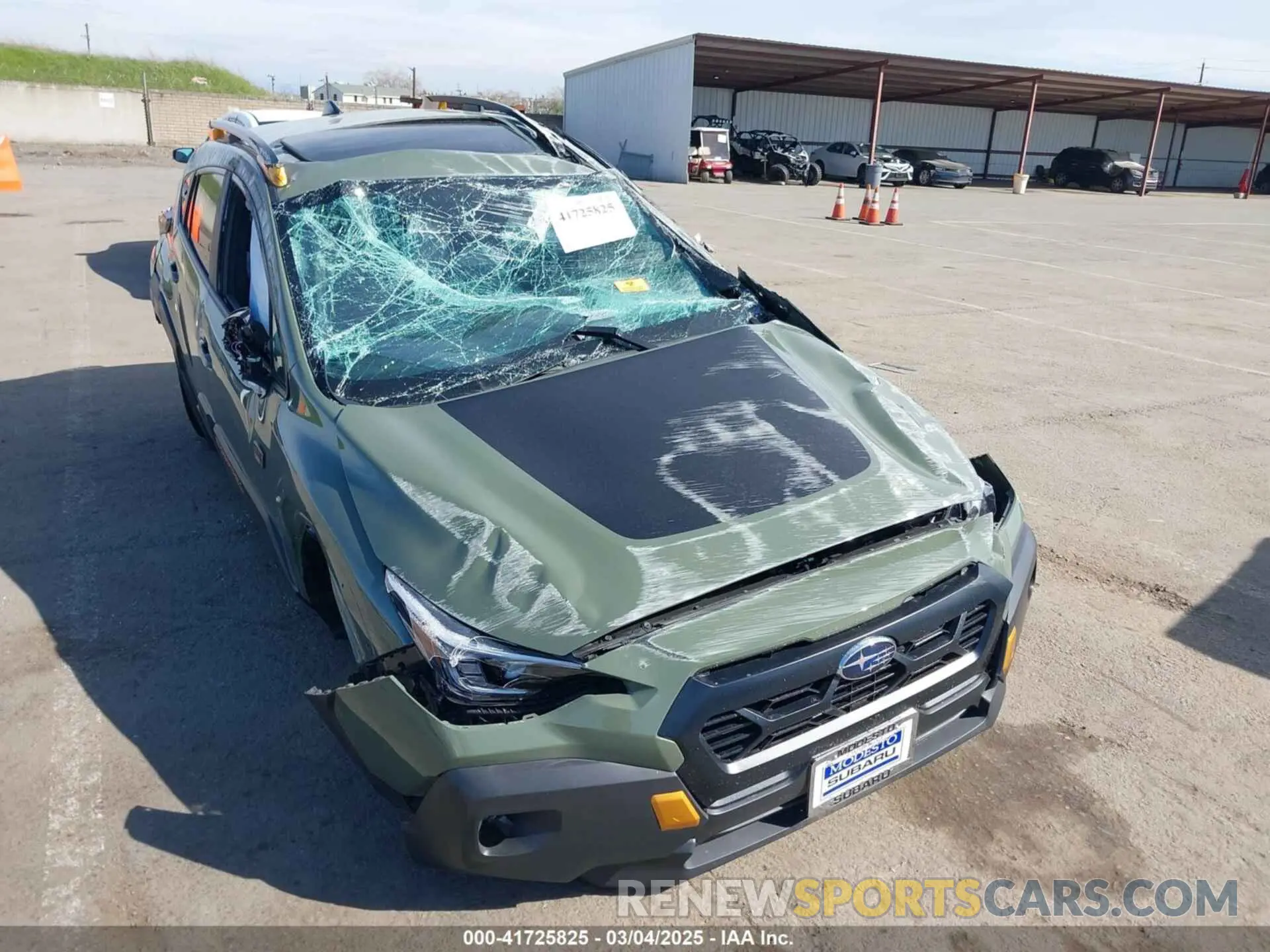 6 Photograph of a damaged car 4S4GUHU66S3701431 SUBARU CROSSTREK 2025