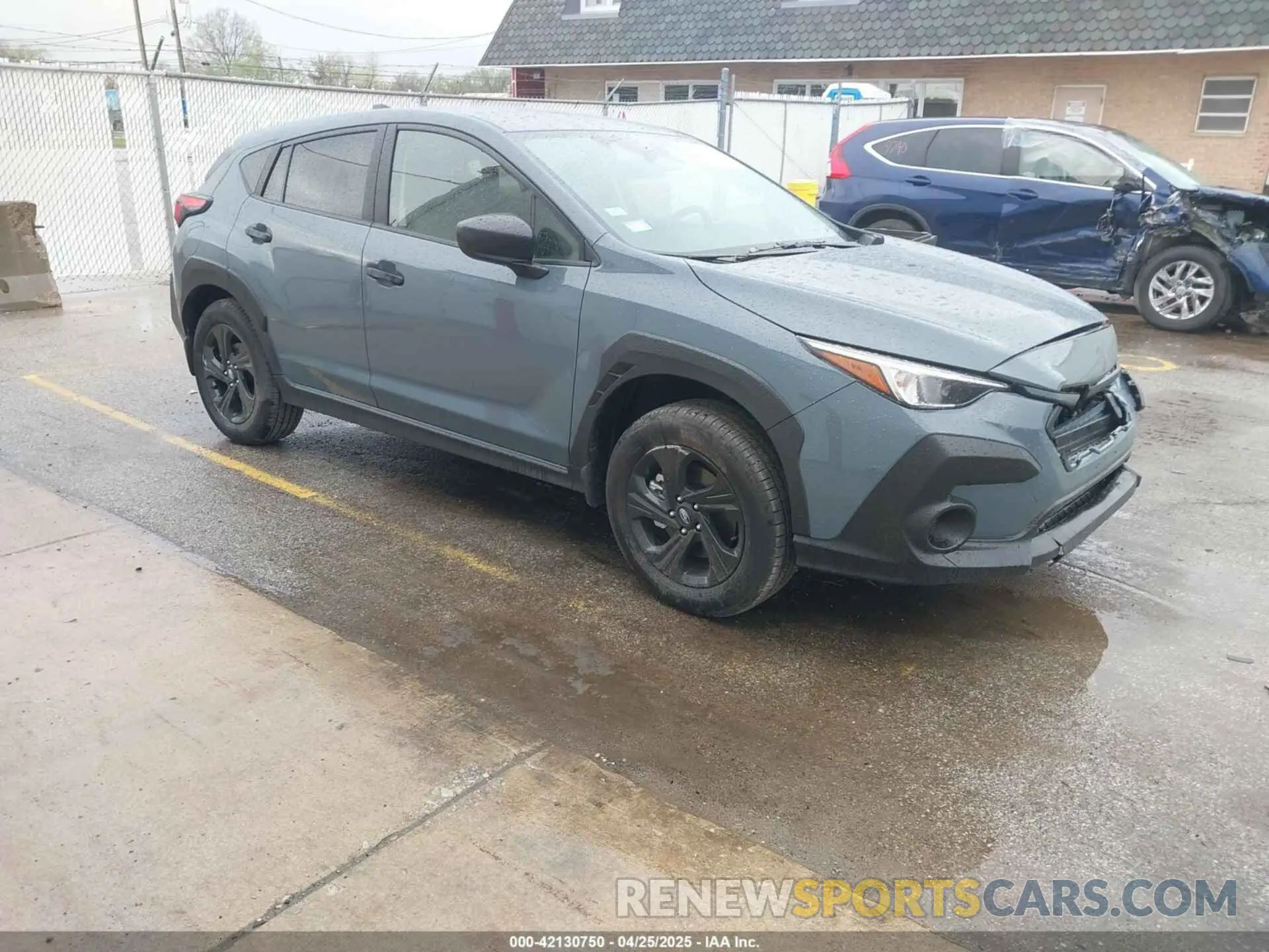 1 Photograph of a damaged car JF2GUABC1S8223993 SUBARU CROSSTREK 2025