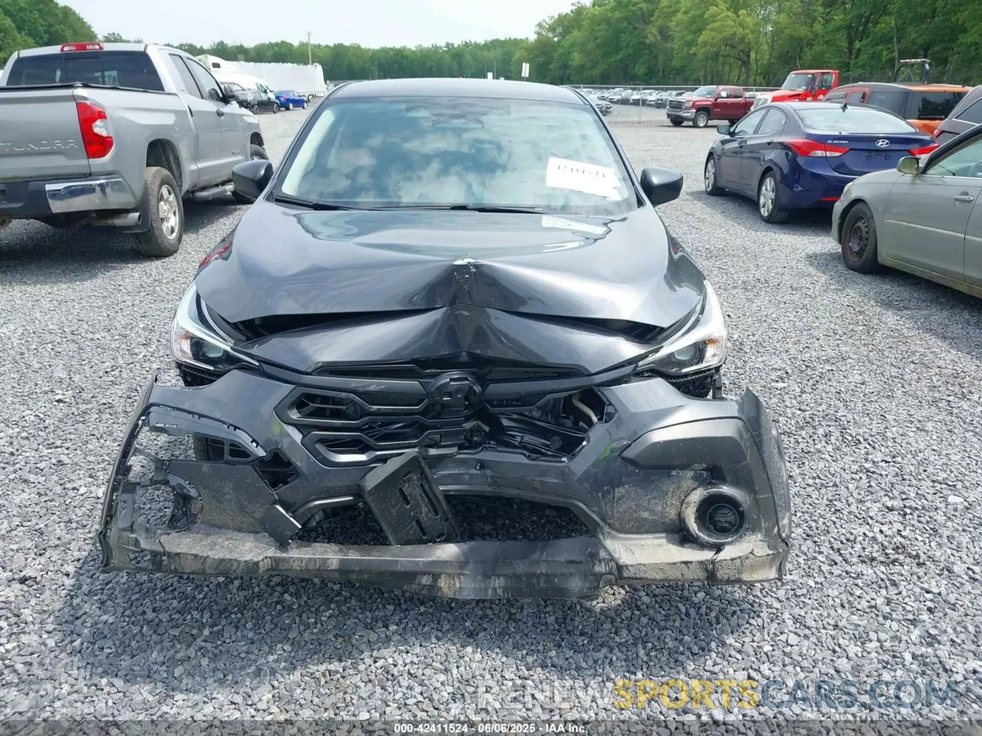 12 Photograph of a damaged car JF2GUABC3S8247003 SUBARU CROSSTREK 2025