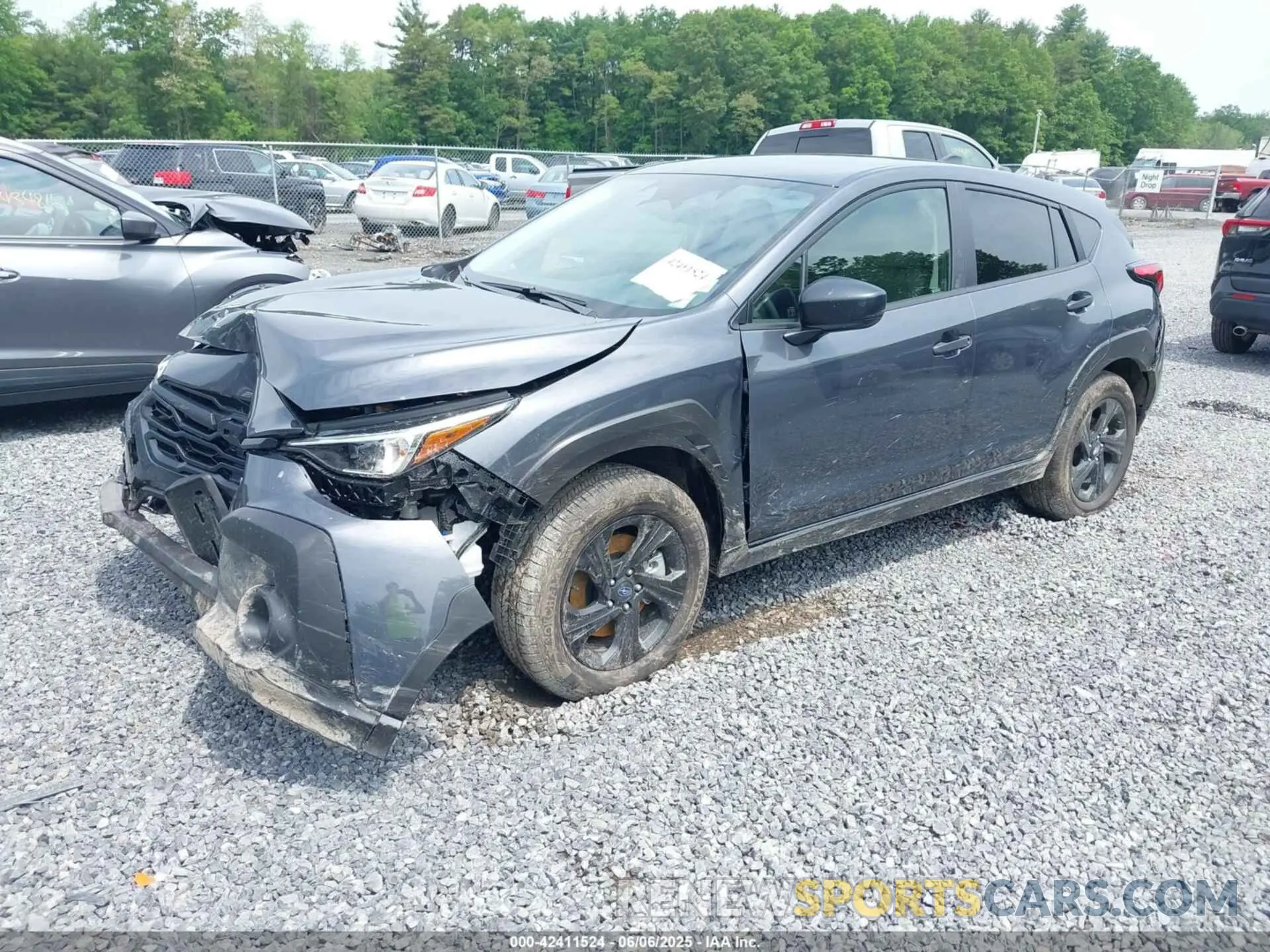 2 Photograph of a damaged car JF2GUABC3S8247003 SUBARU CROSSTREK 2025
