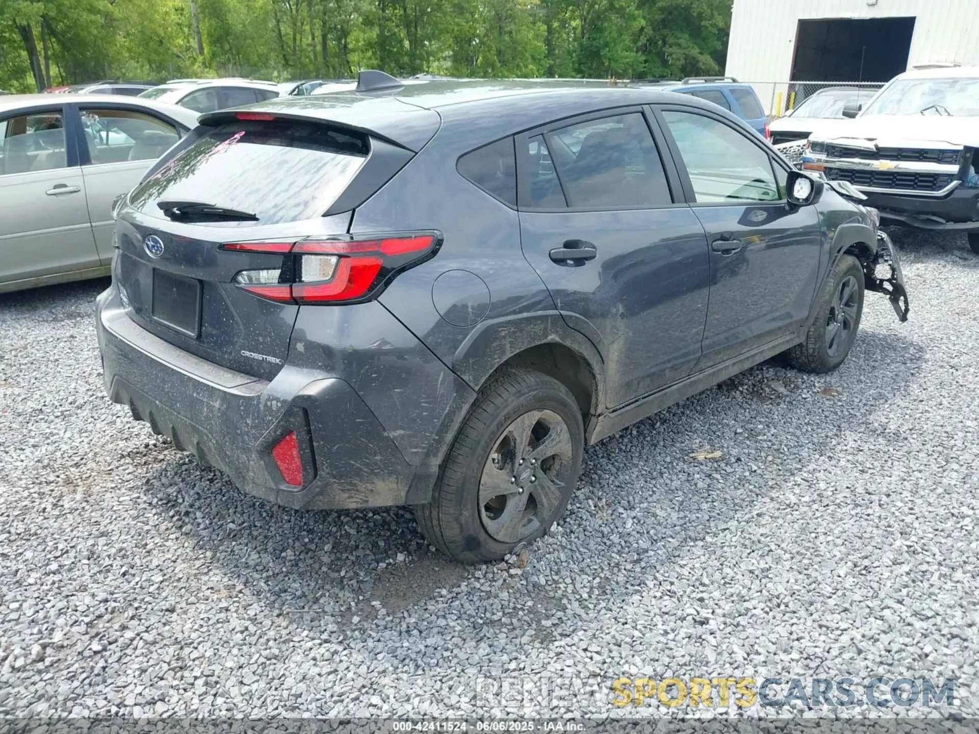 4 Photograph of a damaged car JF2GUABC3S8247003 SUBARU CROSSTREK 2025