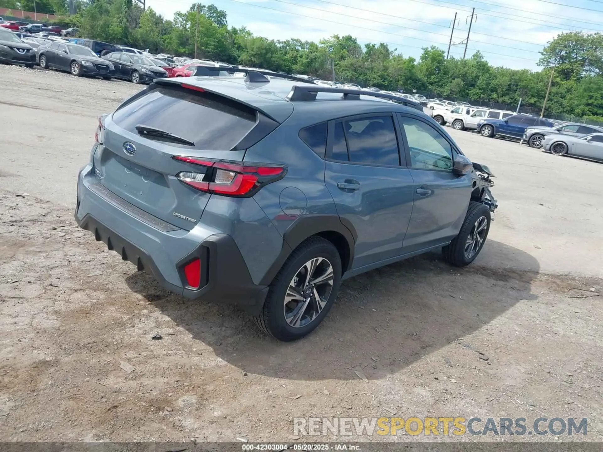 4 Photograph of a damaged car JF2GUHDC4S8236937 SUBARU CROSSTREK 2025