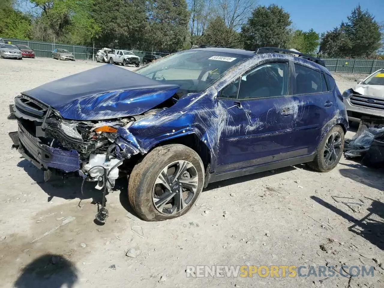 1 Photograph of a damaged car JF2GUHDC6SH218374 SUBARU CROSSTREK 2025